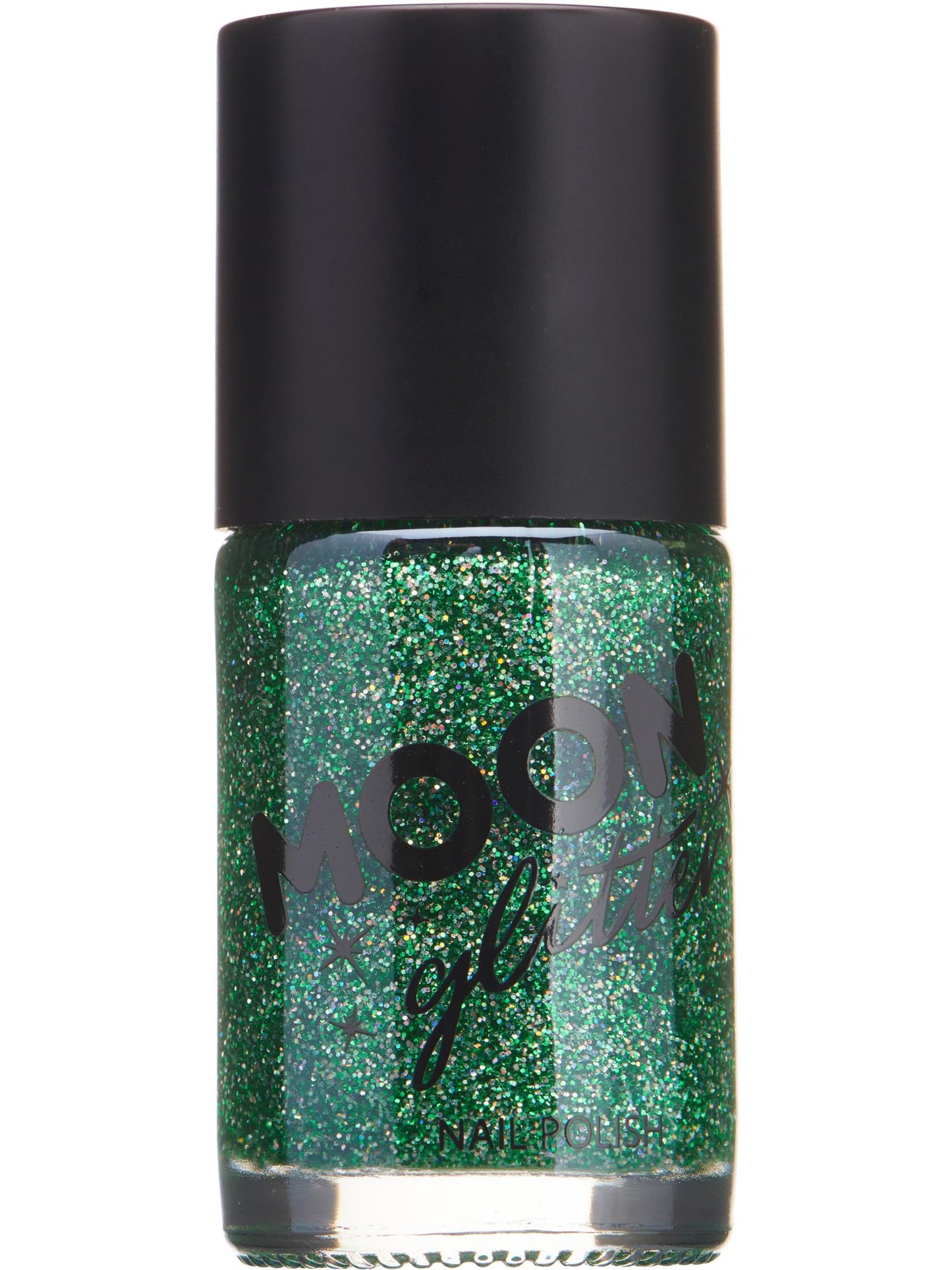 Moon Glitter Holographic Nail Polish, Green Wholesale