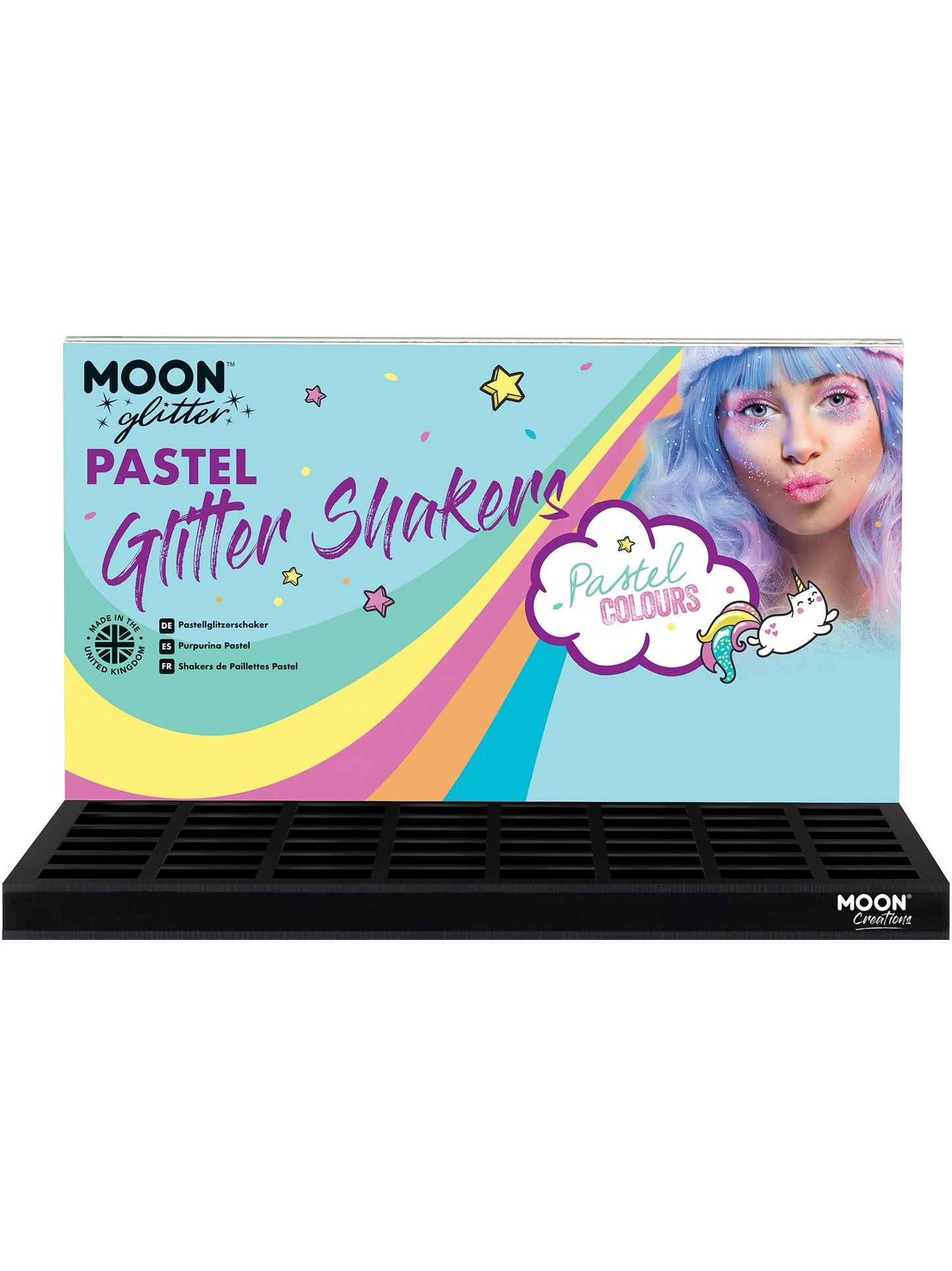 Moon Glitter Pastel Glitter Shakers, Wholesale