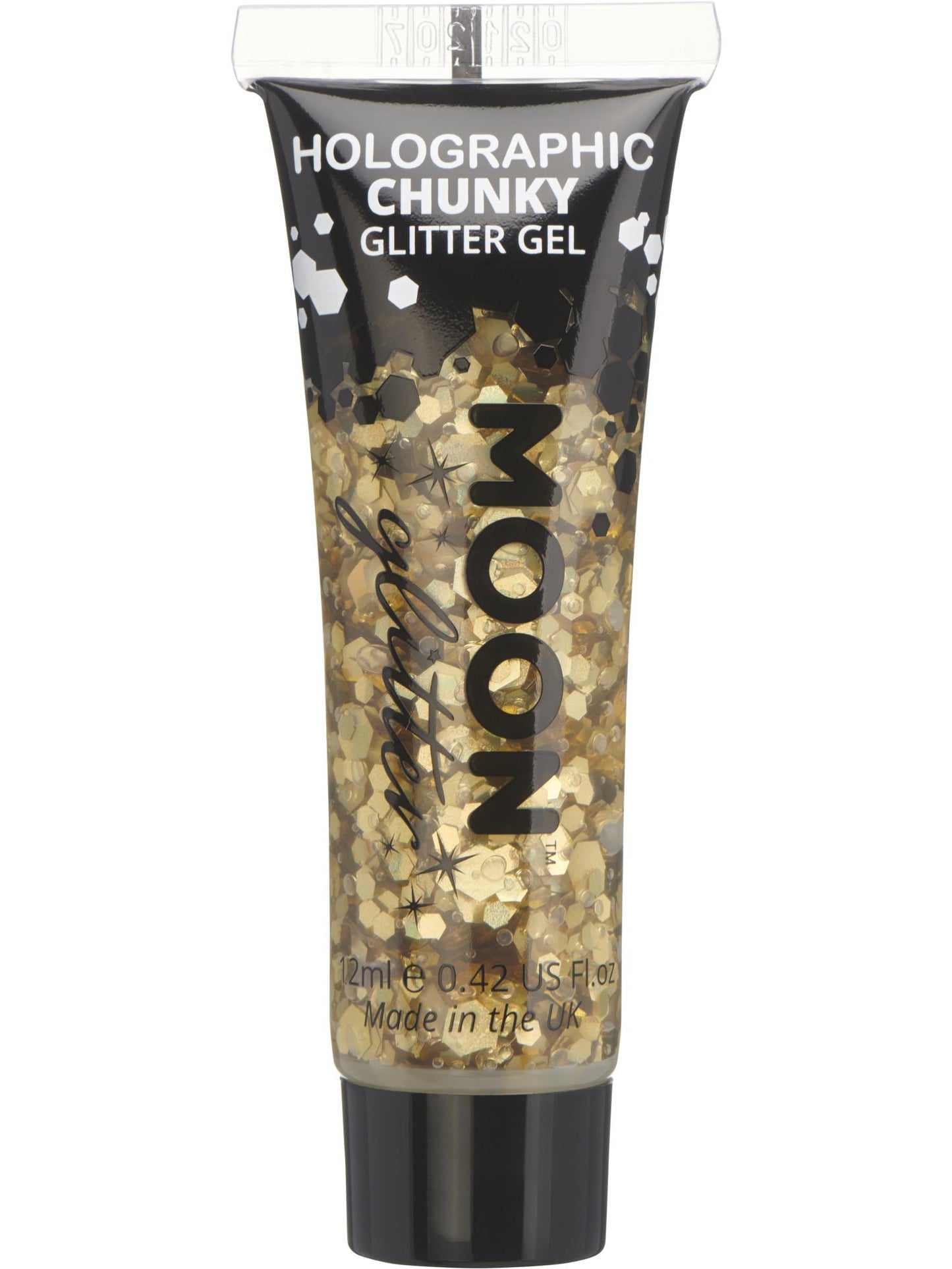 Moon Glitter Holographic Chunky Glitter Gel, Gold Wholesale