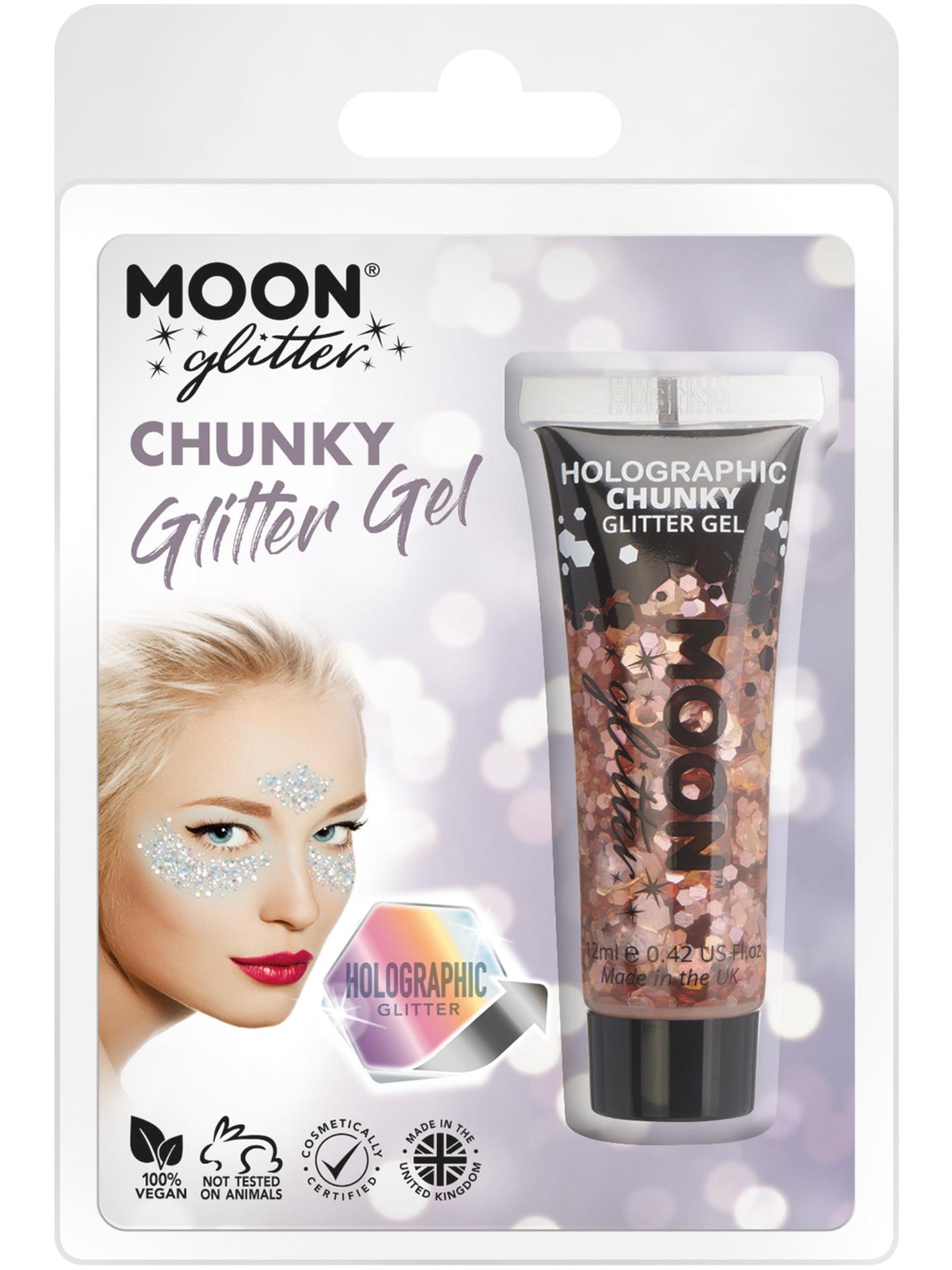 Moon Glitter Holographic Chunky Glitter Gel Wholesale