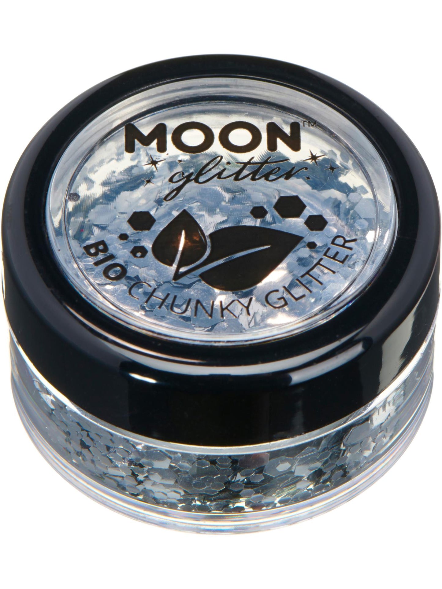 Moon Glitter Bio Chunky Glitter, Silver Wholesale