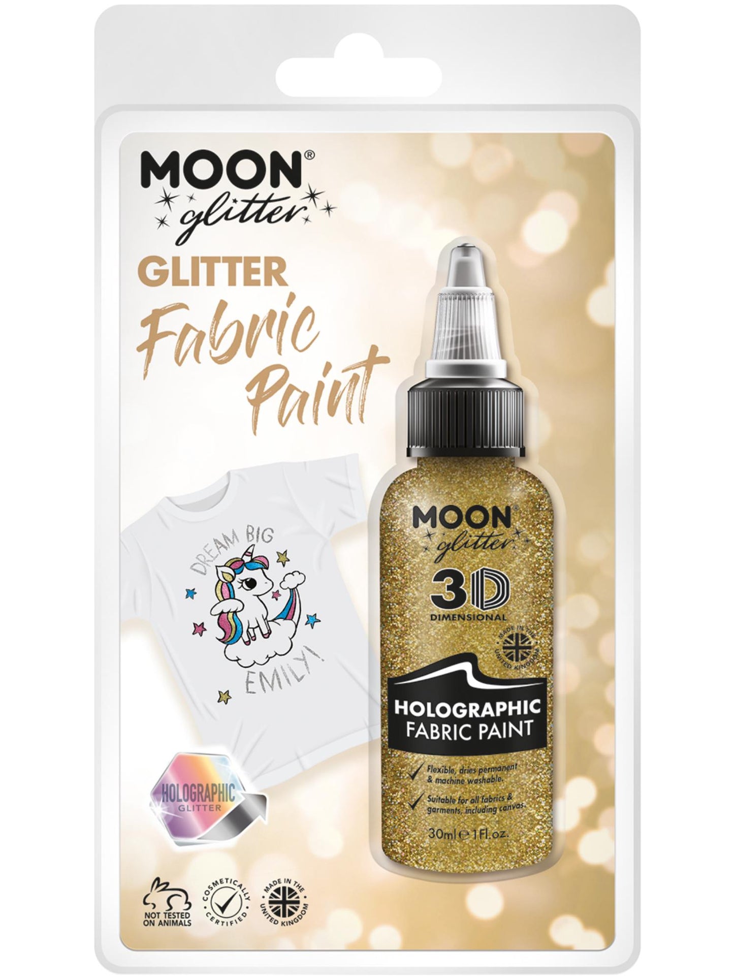 Moon Glitter Holographic Glitter Fabric Paint Wholesale