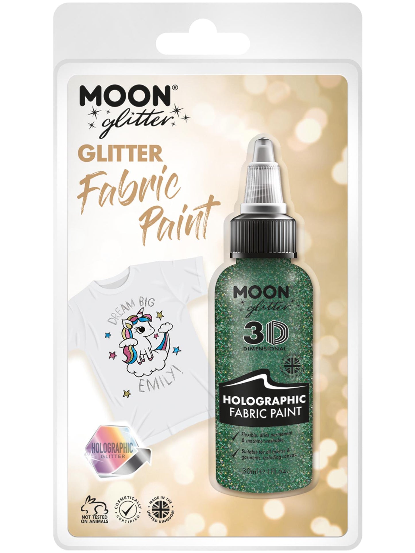 Moon Glitter Holographic Glitter Fabric Paint Wholesale