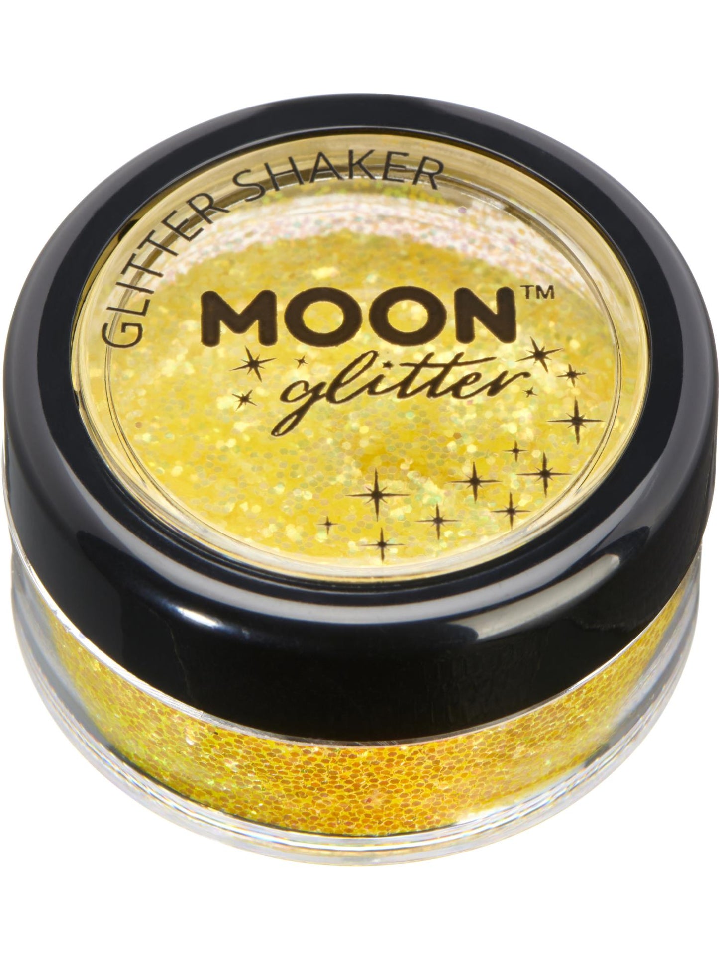 Moon Glitter Iridescent Glitter Shakers, Yellow Wholesale