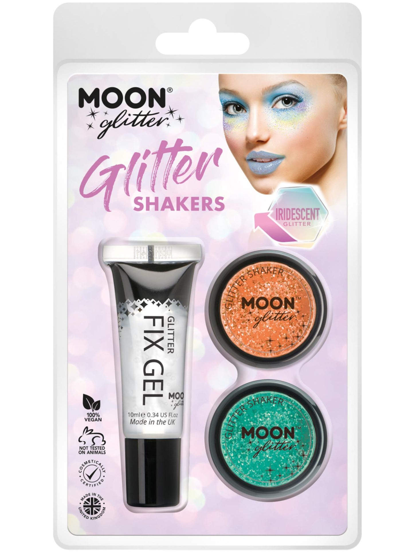Moon Glitter Iridescent Glitter Shakers, Wholesale