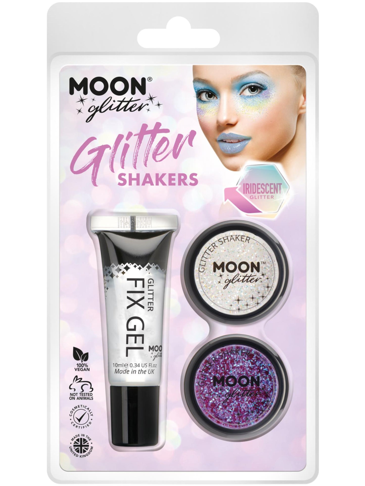 Moon Glitter Iridescent Glitter Shakers, Wholesale