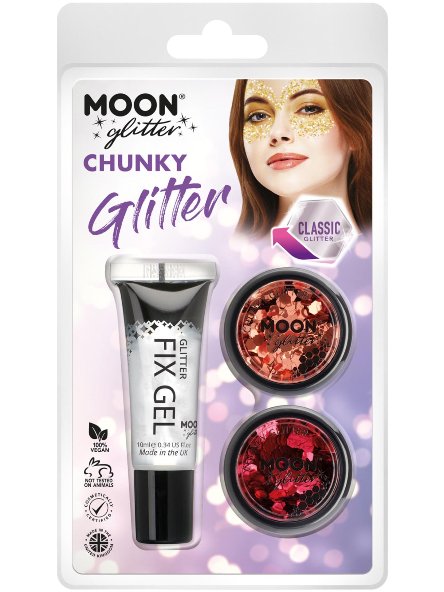 Moon Glitter Classic Chunky Glitter, Wholesale
