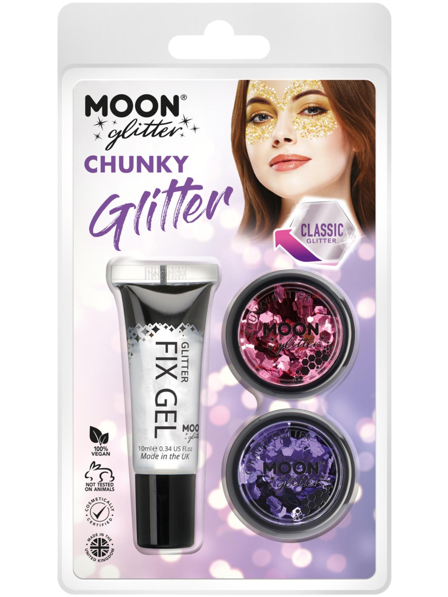 Moon Glitter Classic Chunky Glitter, Wholesale