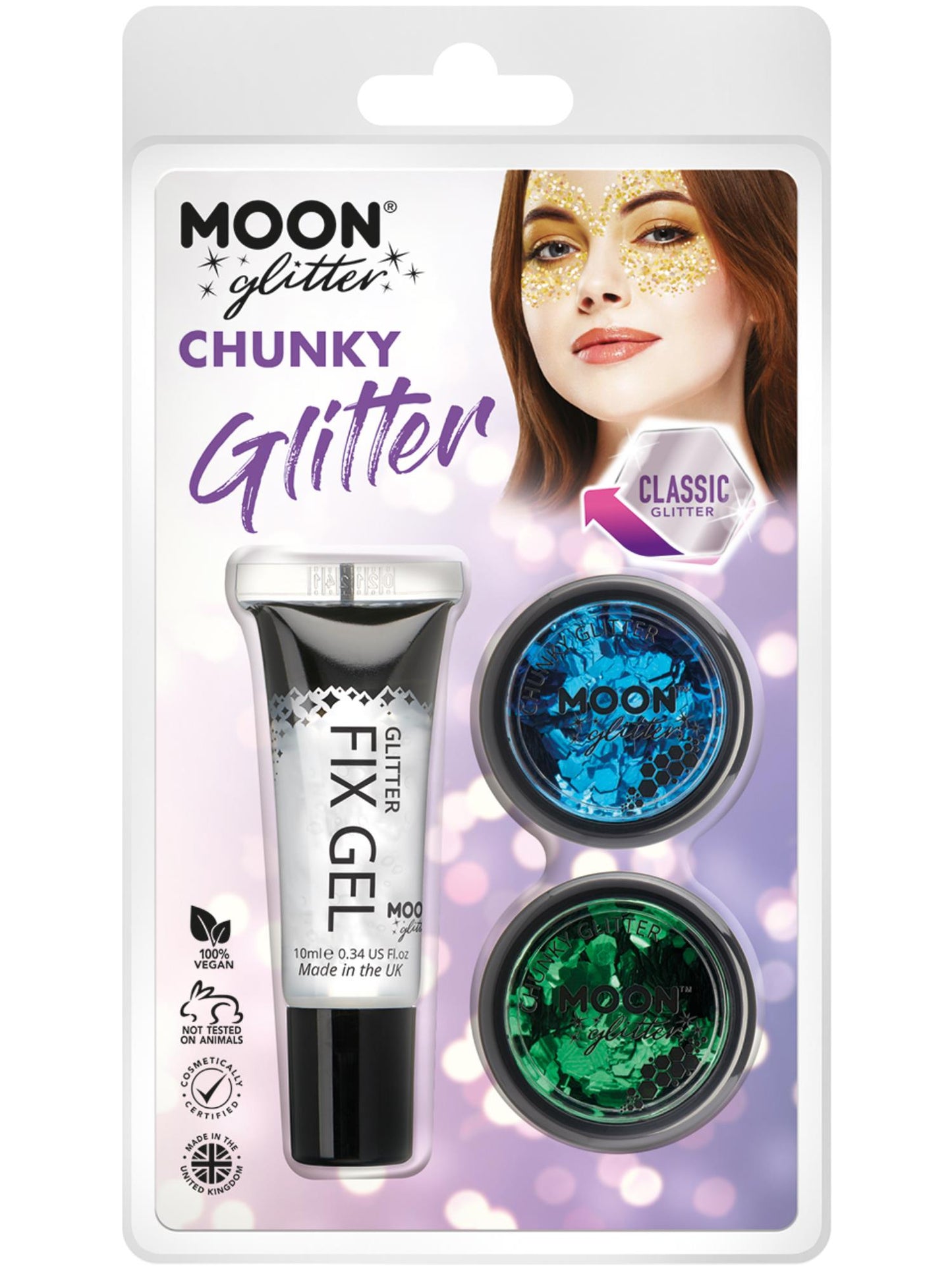 Moon Glitter Classic Chunky Glitter, Wholesale
