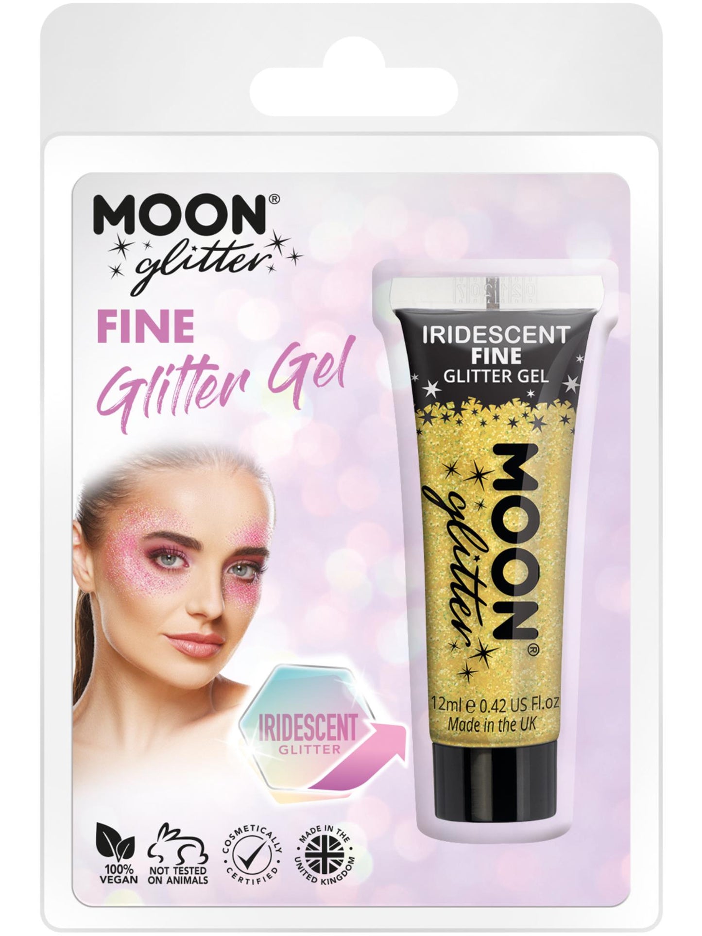 Moon Glitter Iridescent Glitter Gel, Yellow Wholesale