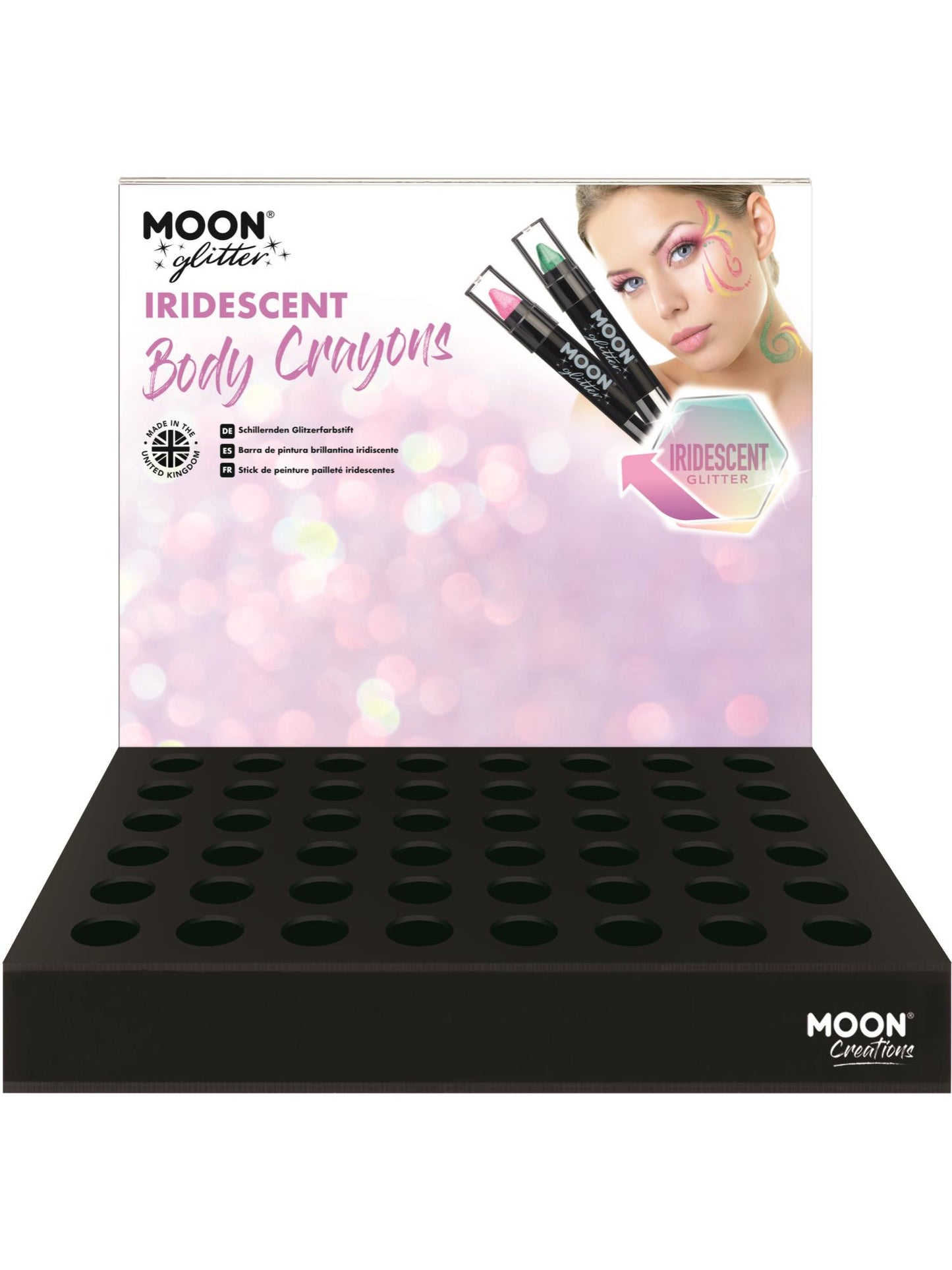 Moon Glitter Iridescent Body Crayons, Wholesale