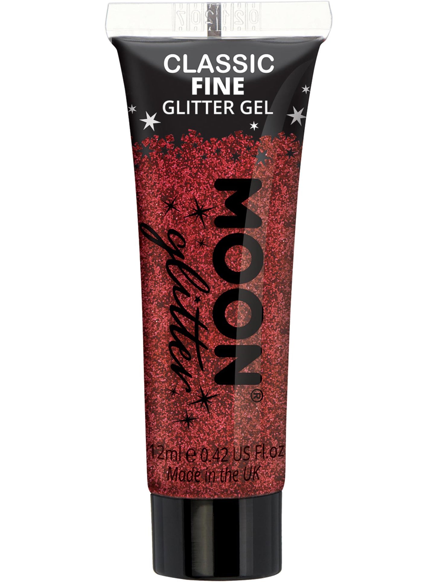 Moon Glitter Classic Fine Glitter Gel, Red Wholesale