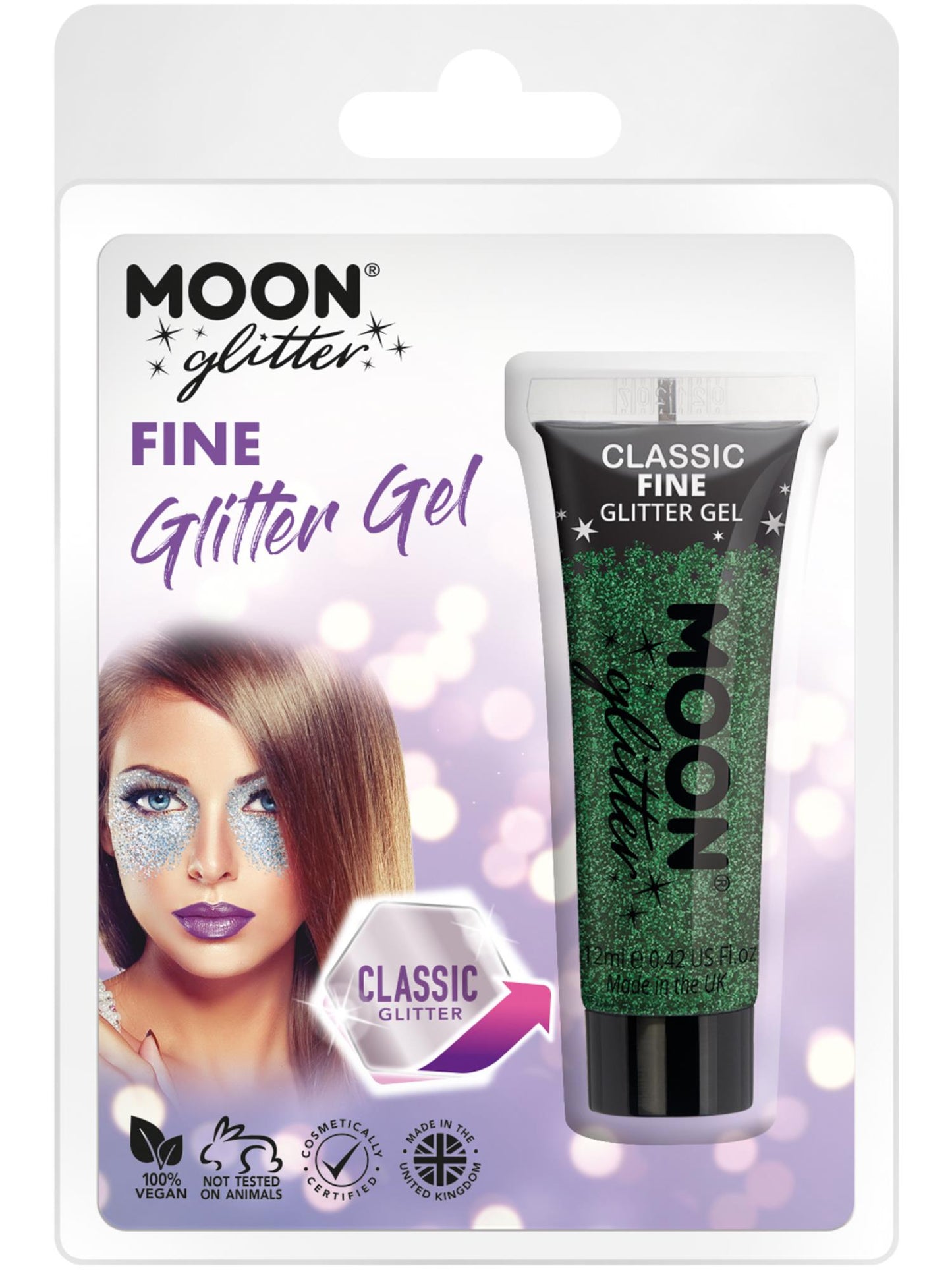 Moon Glitter Classic Fine Glitter Gel, Green Wholesale