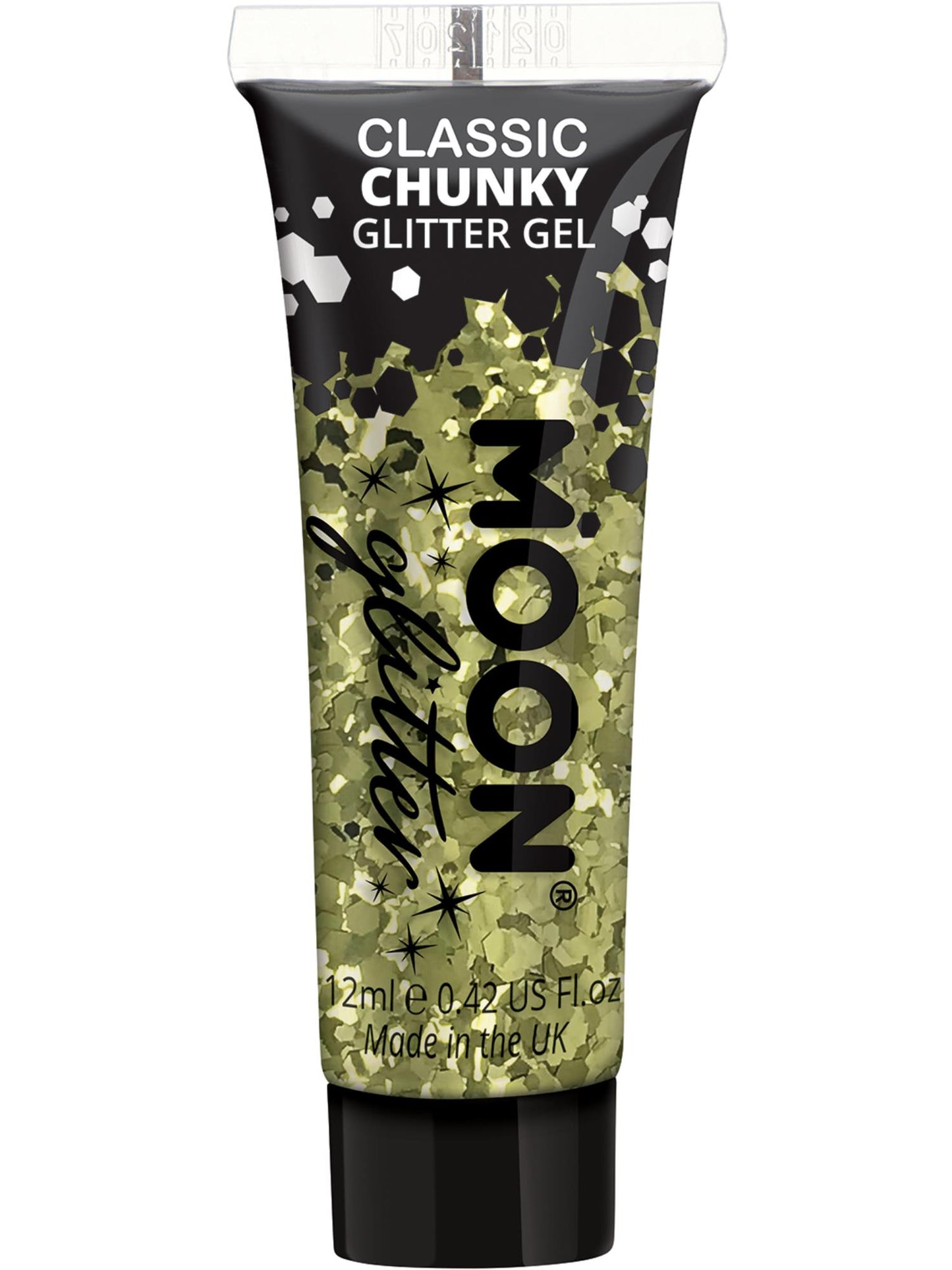 Moon Glitter Classic Chunky Glitter Gel, Gold Wholesale