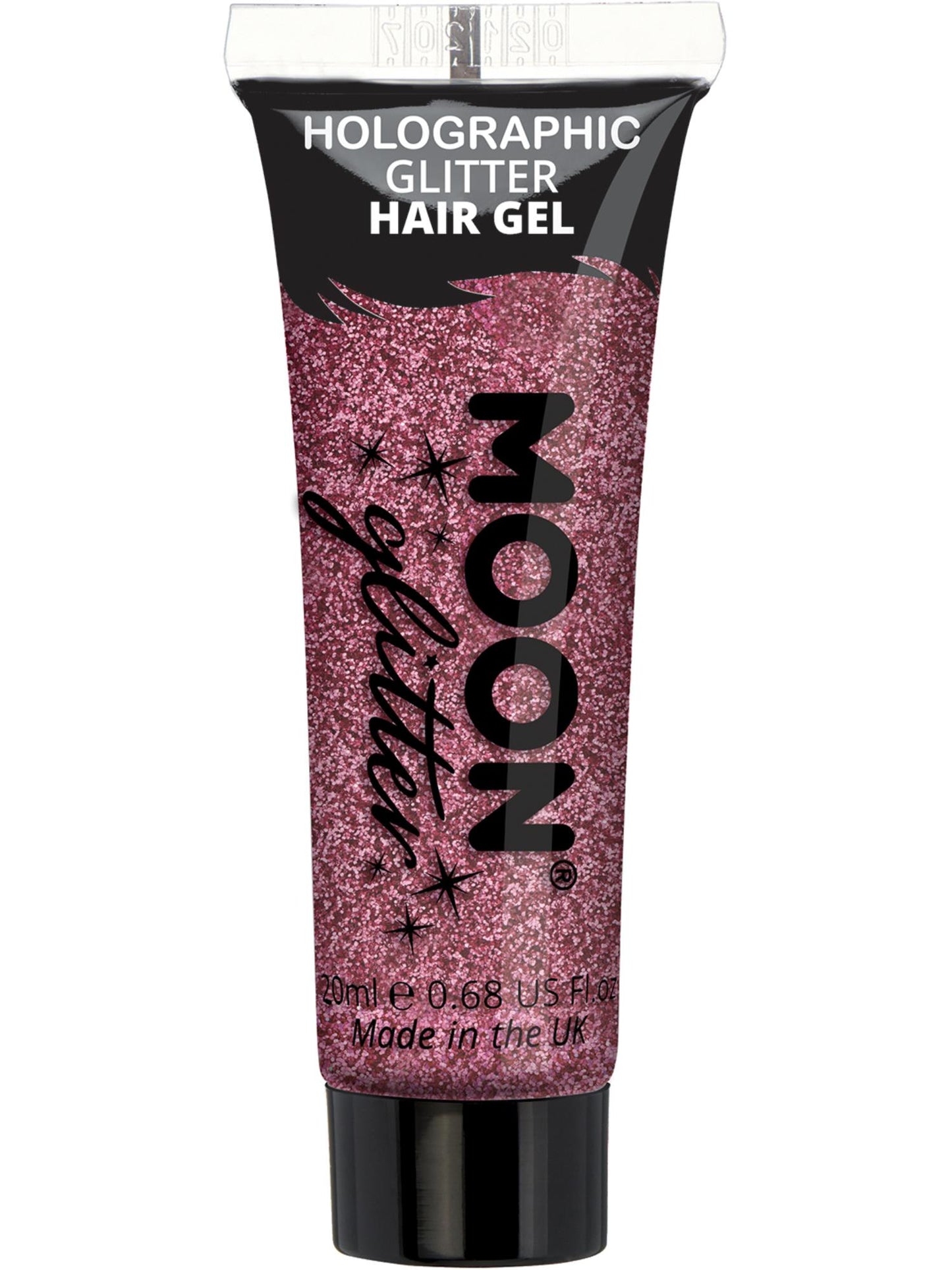 Moon Glitter Holographic Glitter Hair Gel, Pink Wholesale