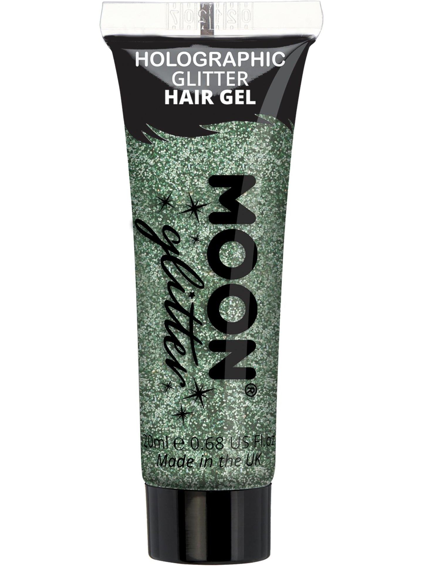 Moon Glitter Holographic Glitter Hair Gel, Green Wholesale