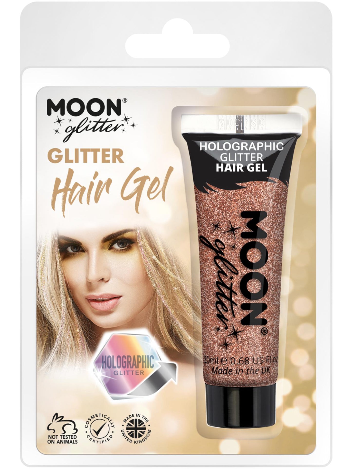 Moon Glitter Holographic Glitter Hair Gel Wholesale