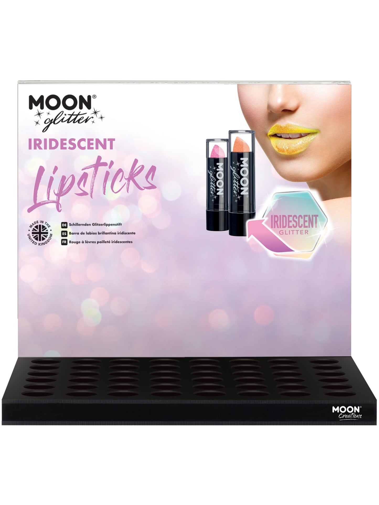 Moon Glitter Iridescent Glitter Lipstick, Wholesale