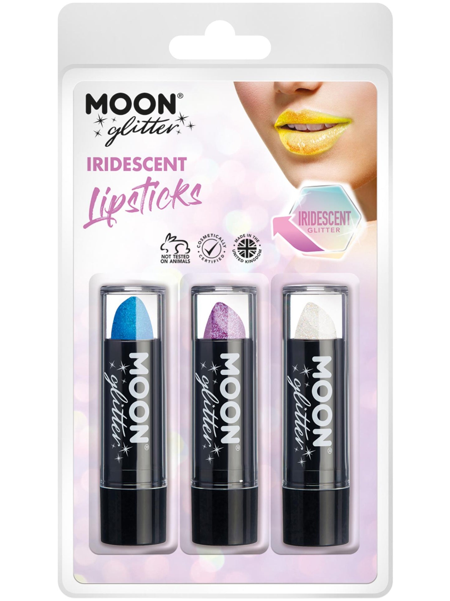 Moon Glitter Iridescent Glitter Lipstick, Wholesale