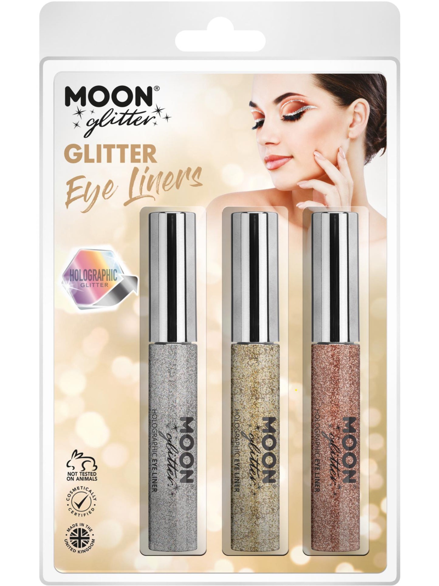 Moon Glitter Holographic Glitter Eye Liner, Wholesale