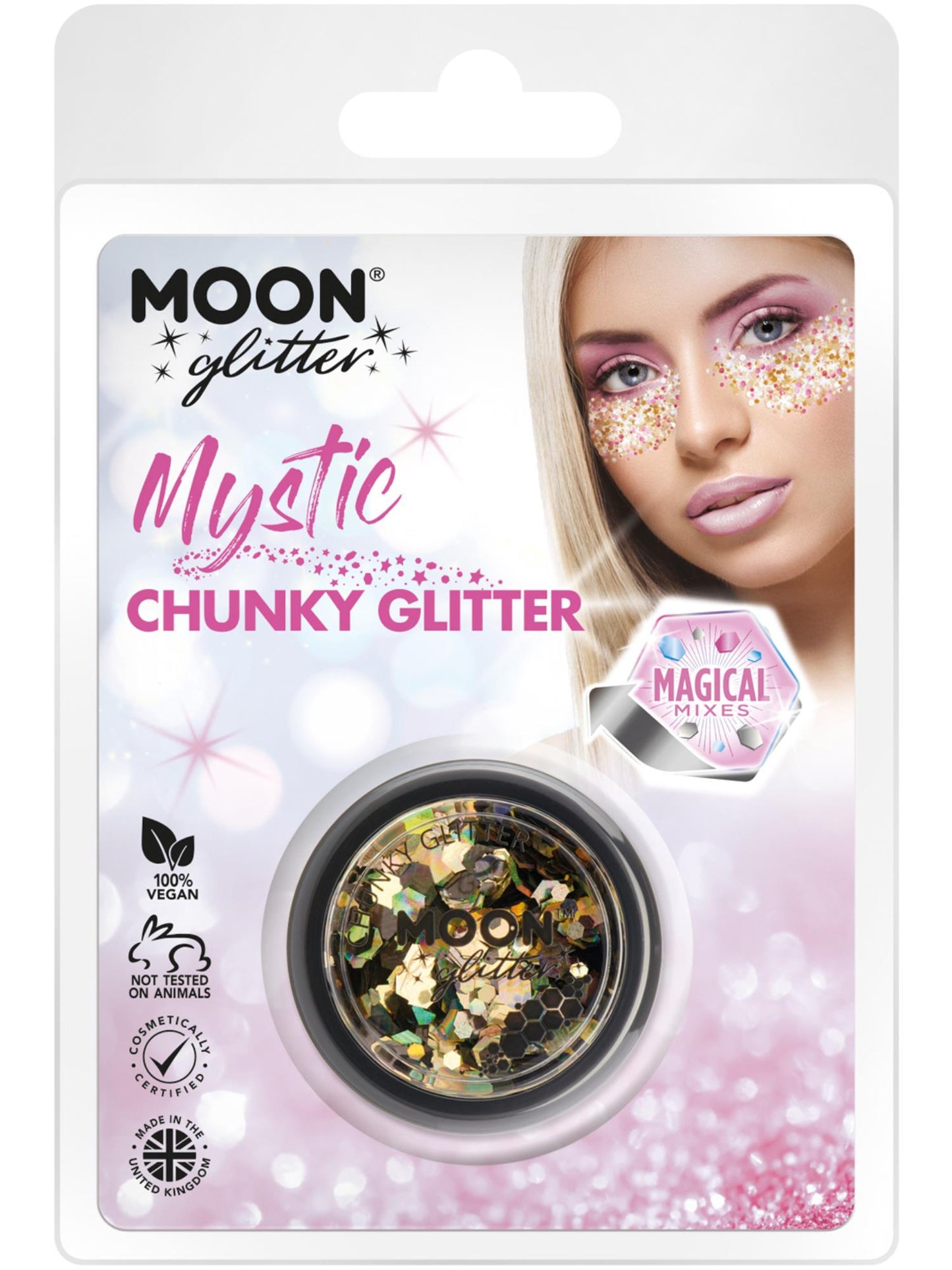 Moon Glitter Mystic Chunky Glitter, Mixed Colours Wholesale