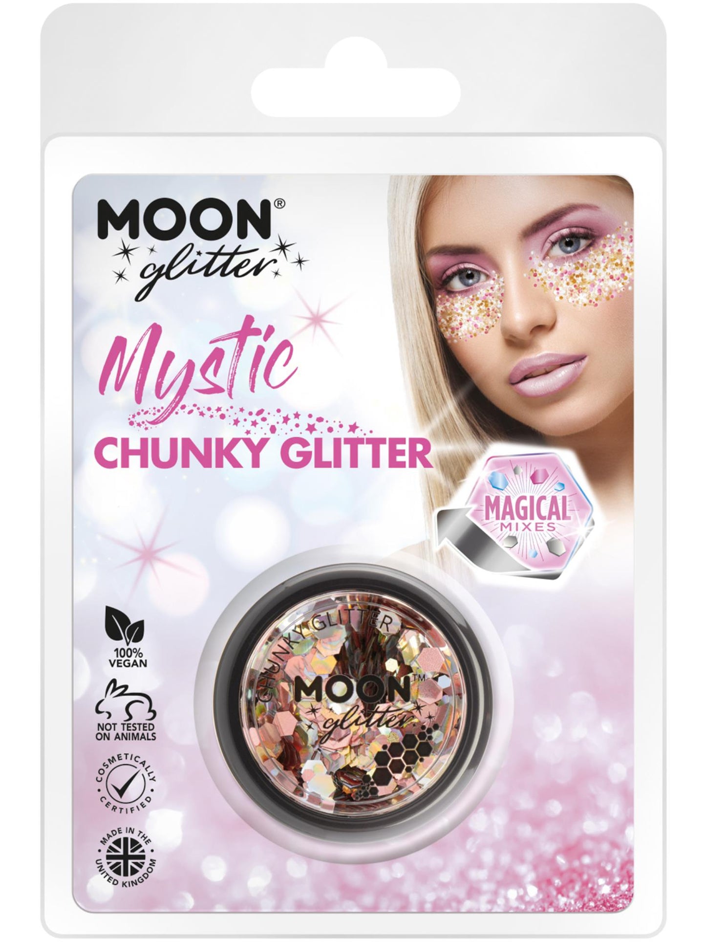 Moon Glitter Mystic Chunky Glitter, Mixed Colours Wholesale