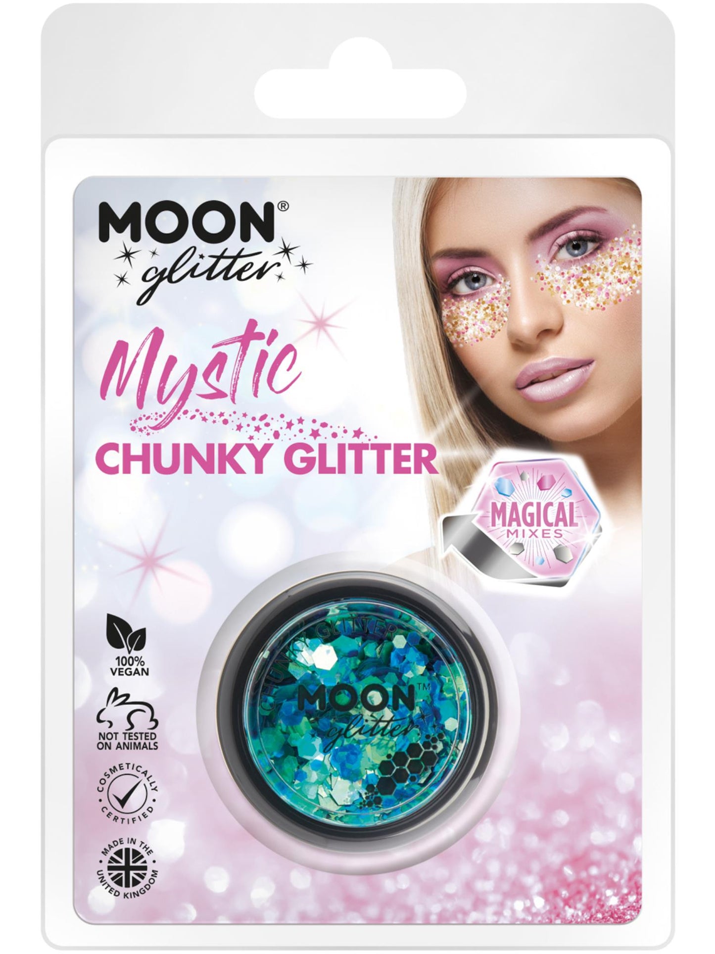 Moon Glitter Mystic Chunky Glitter, Mixed Colours Wholesale