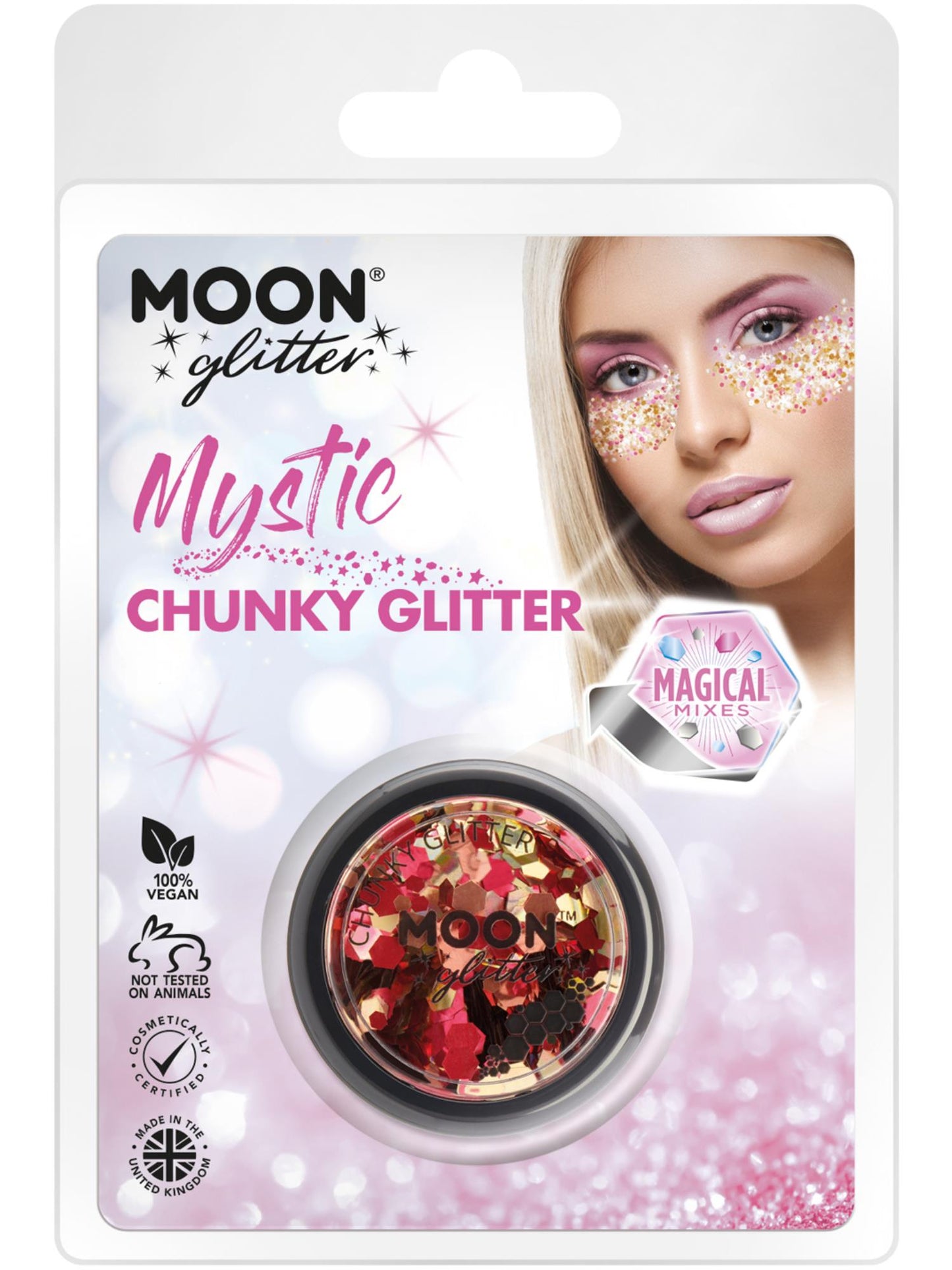 Moon Glitter Mystic Chunky Glitter, Mixed Colours Wholesale