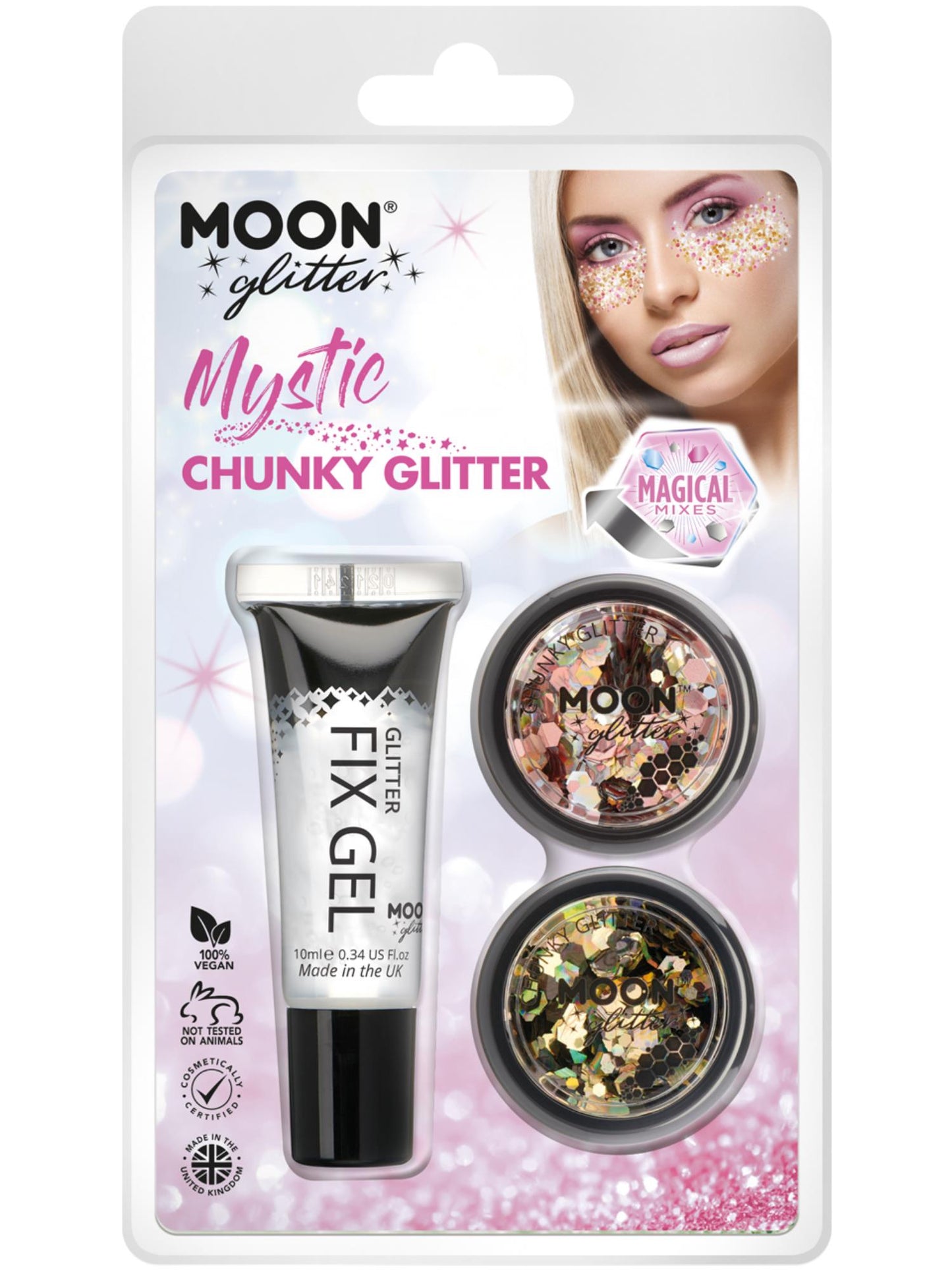 Moon Glitter Mystic Chunky Glitter, Clamshell Wholesale