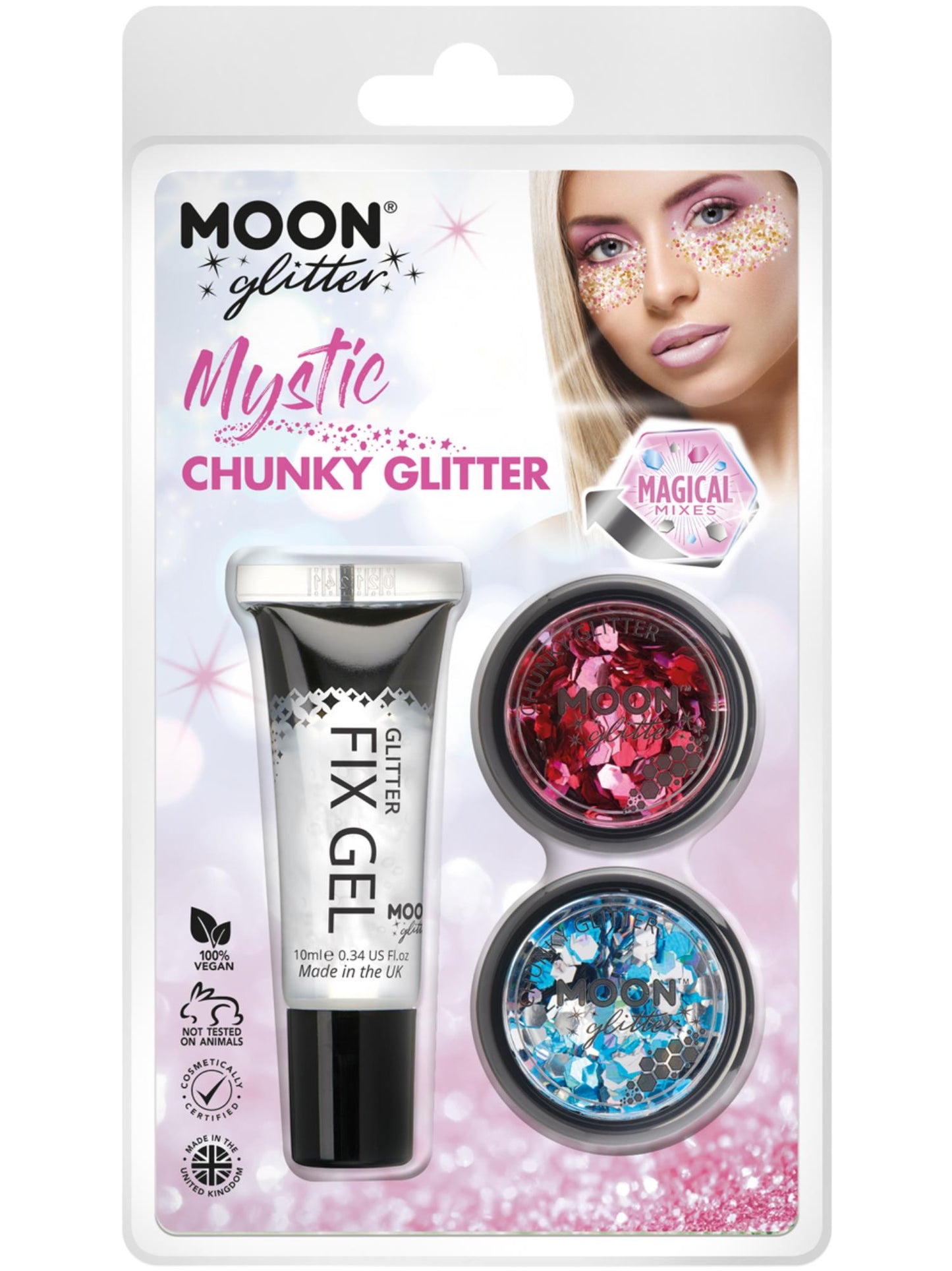 Moon Glitter Mystic Chunky Glitter, Clamshell Wholesale