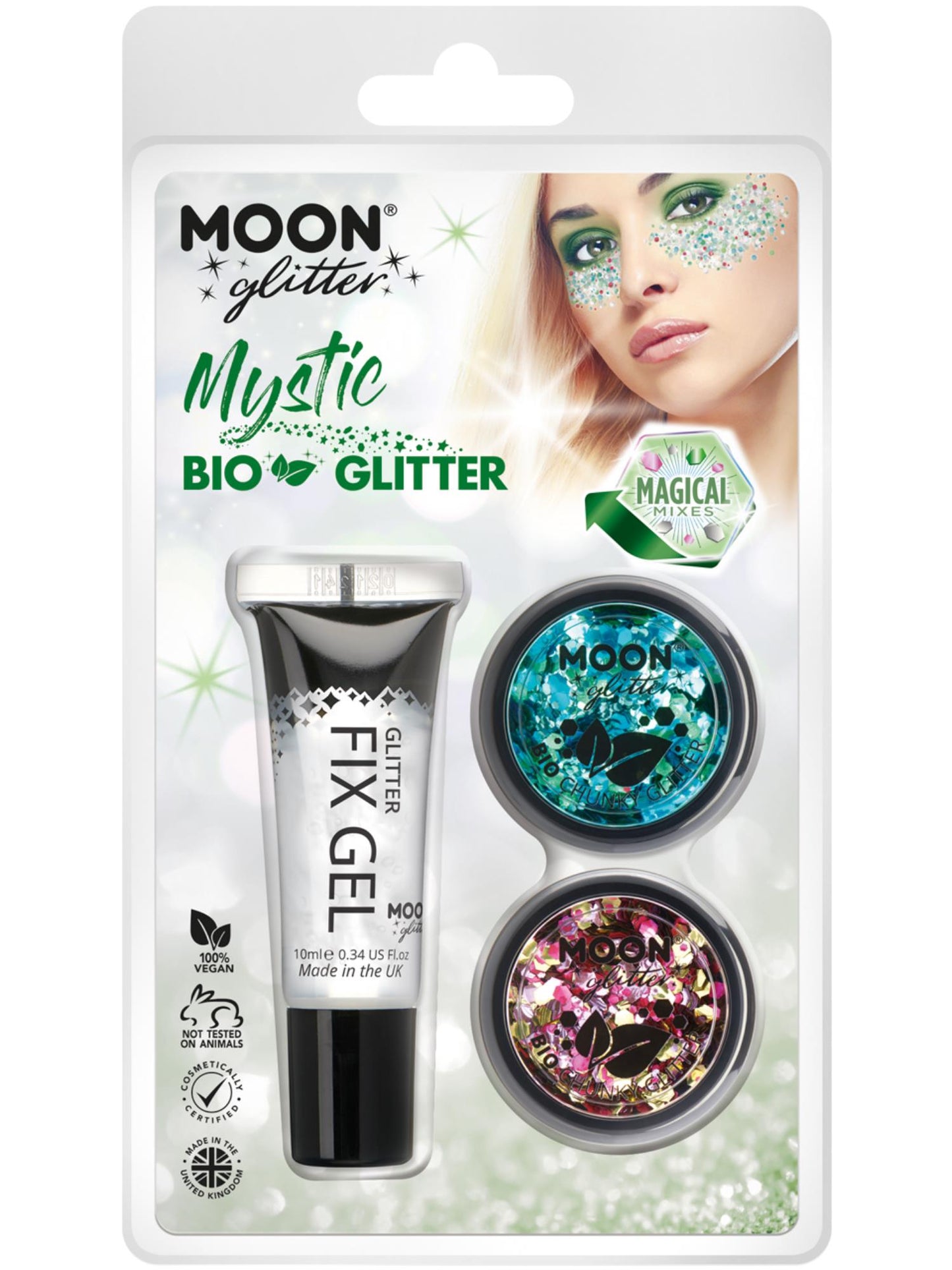 Moon Glitter Mystic Bio Chunky Glitter, Clamshell Wholesale