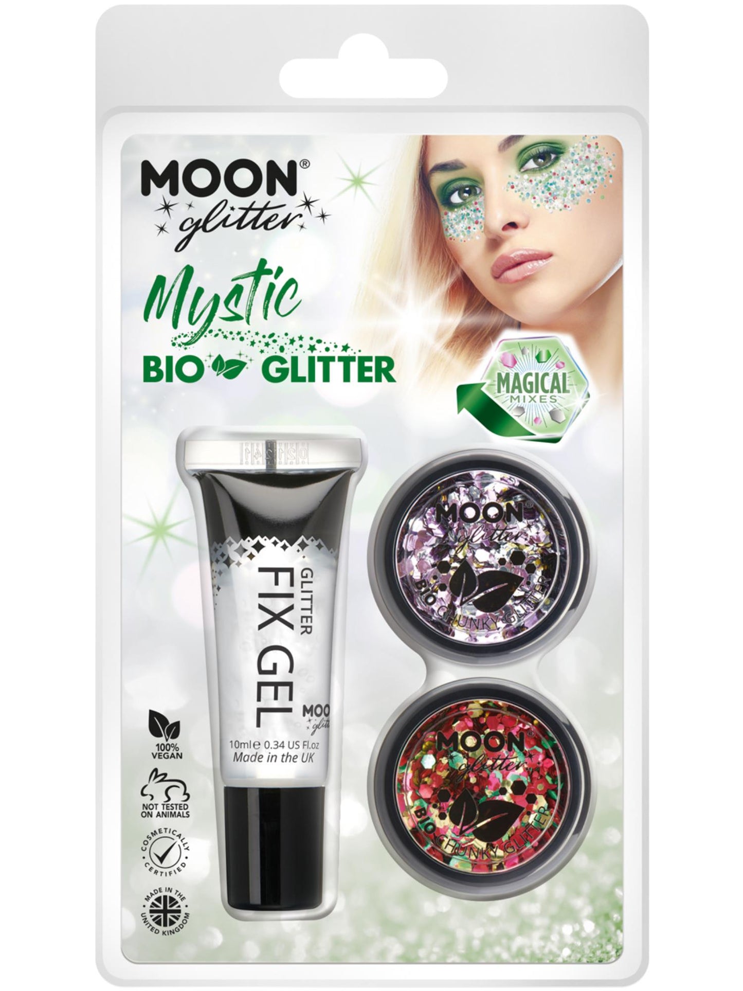 Moon Glitter Mystic Bio Chunky Glitter, Clamshell Wholesale