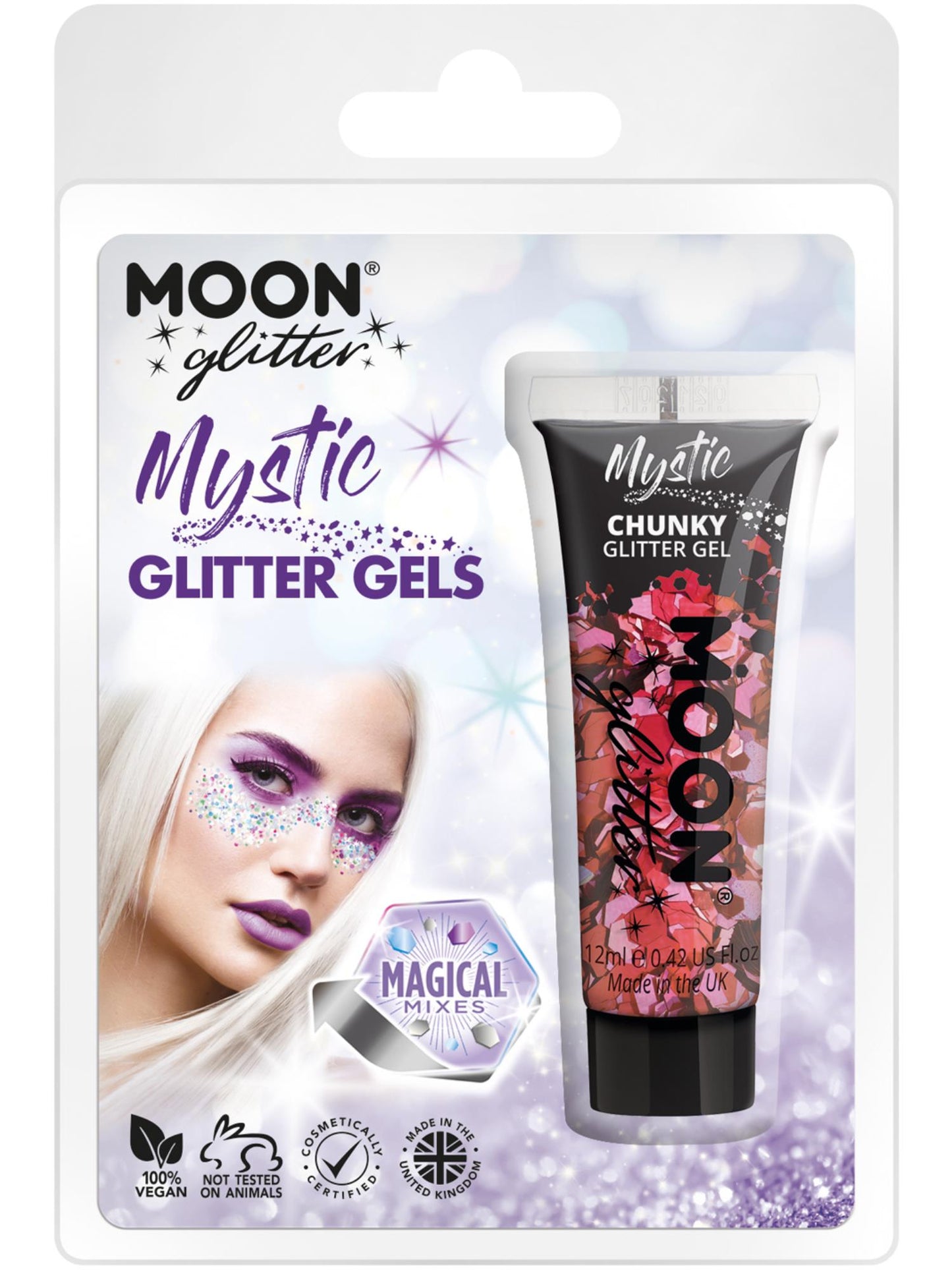 Moon Glitter Mystic Chunky Glitter Gel, Clamshell Wholesale