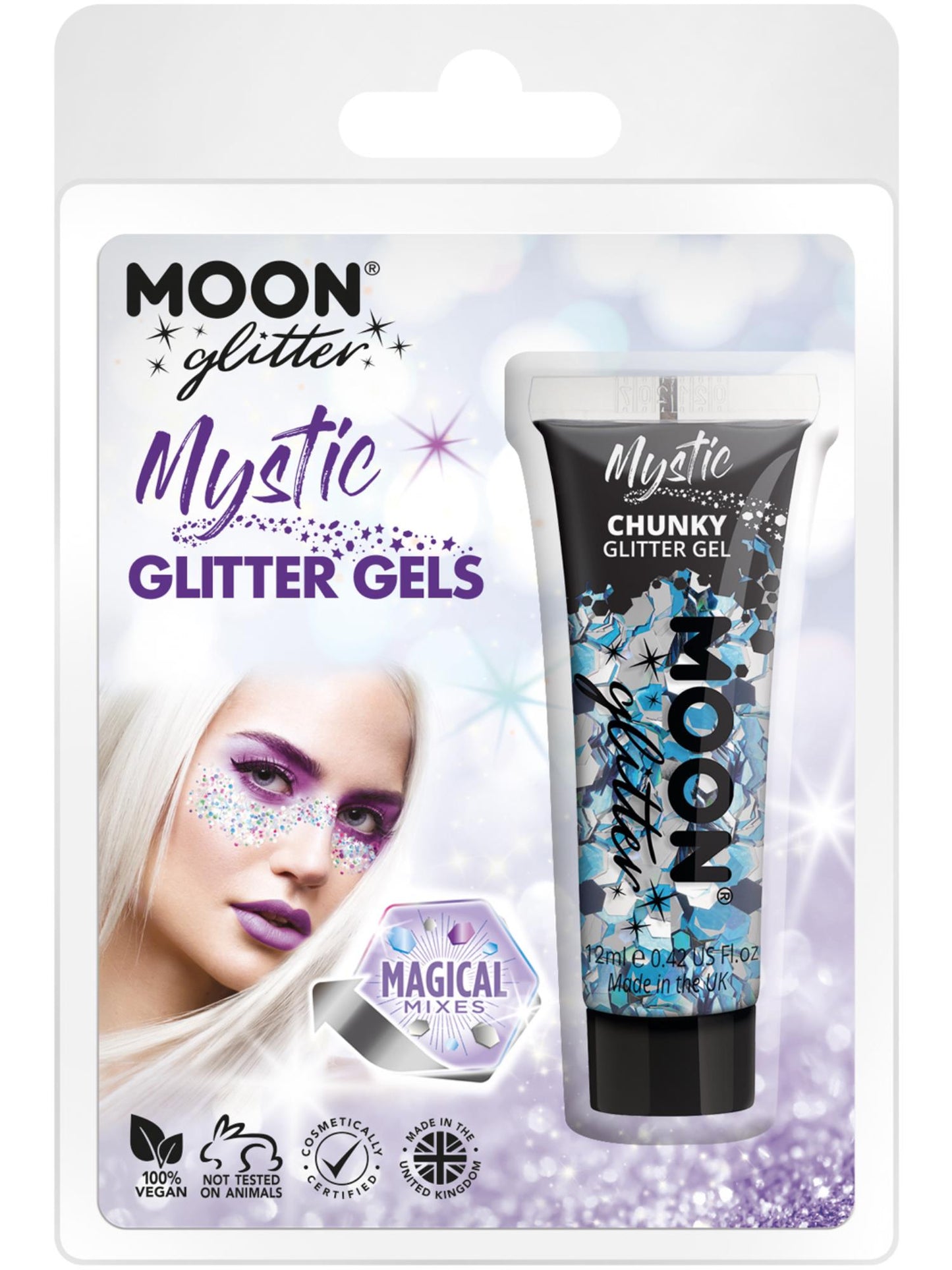 Moon Glitter Mystic Chunky Glitter Gel, Clamshell Wholesale
