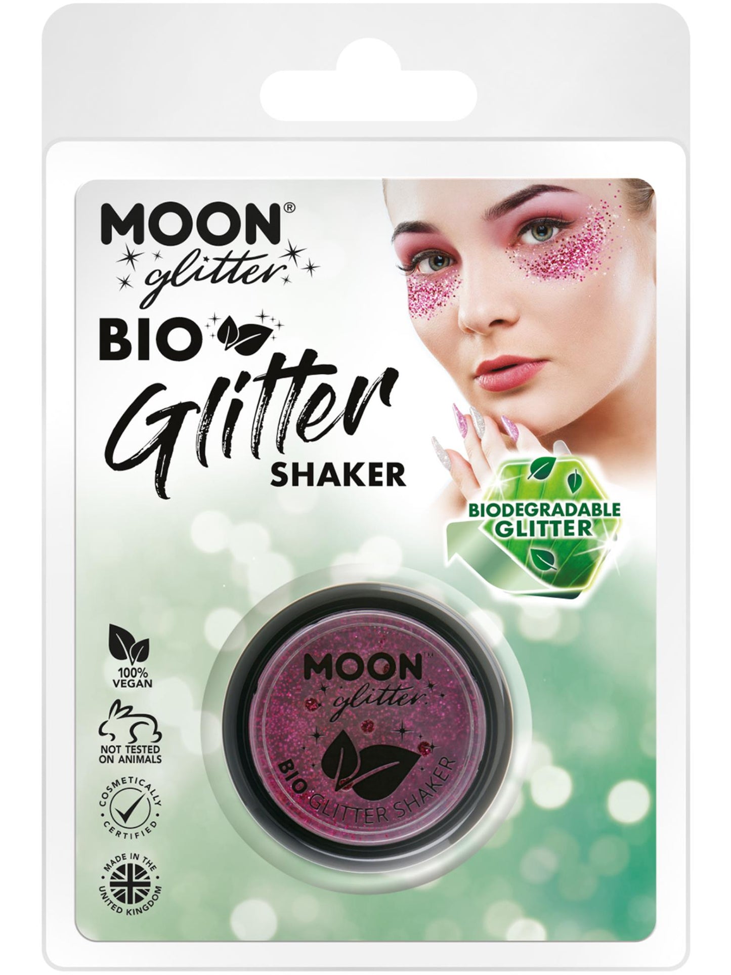 Moon Glitter Bio Glitter Shakers, Dark Rose Wholesale