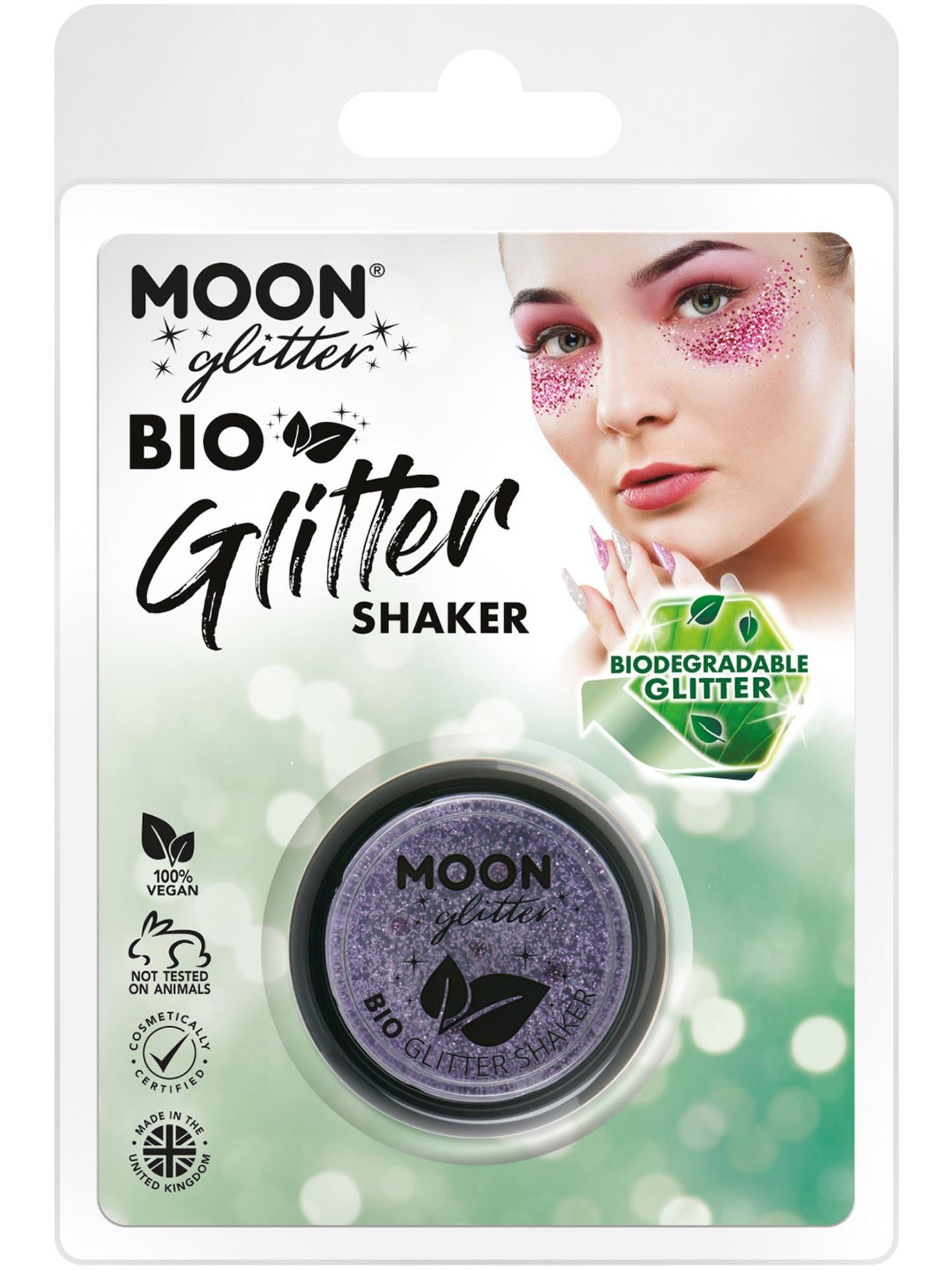Moon Glitter Bio Glitter Shakers, Lavender Wholesale