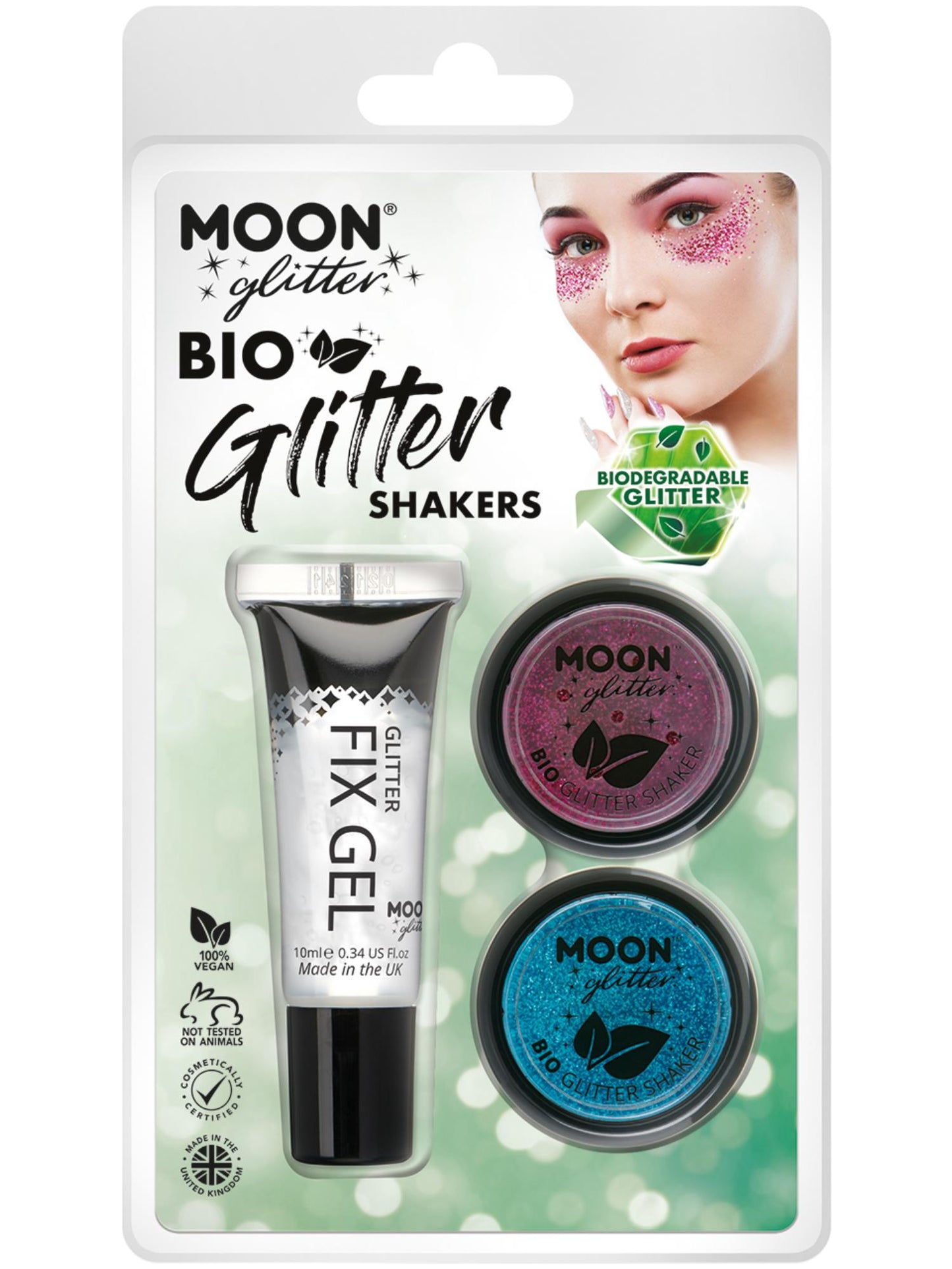 Moon Glitter Bio Glitter Shakers, Wholesale