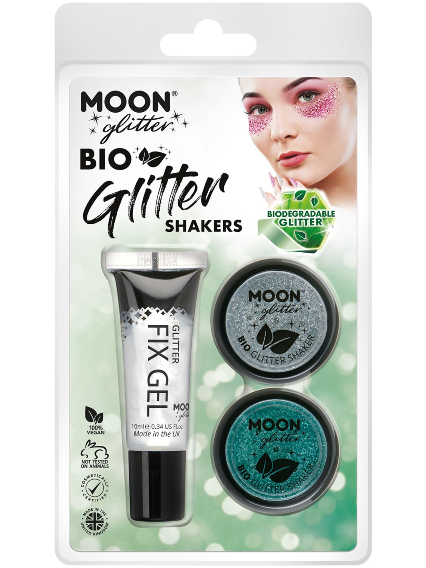 Moon Glitter Bio Glitter Shakers, Wholesale