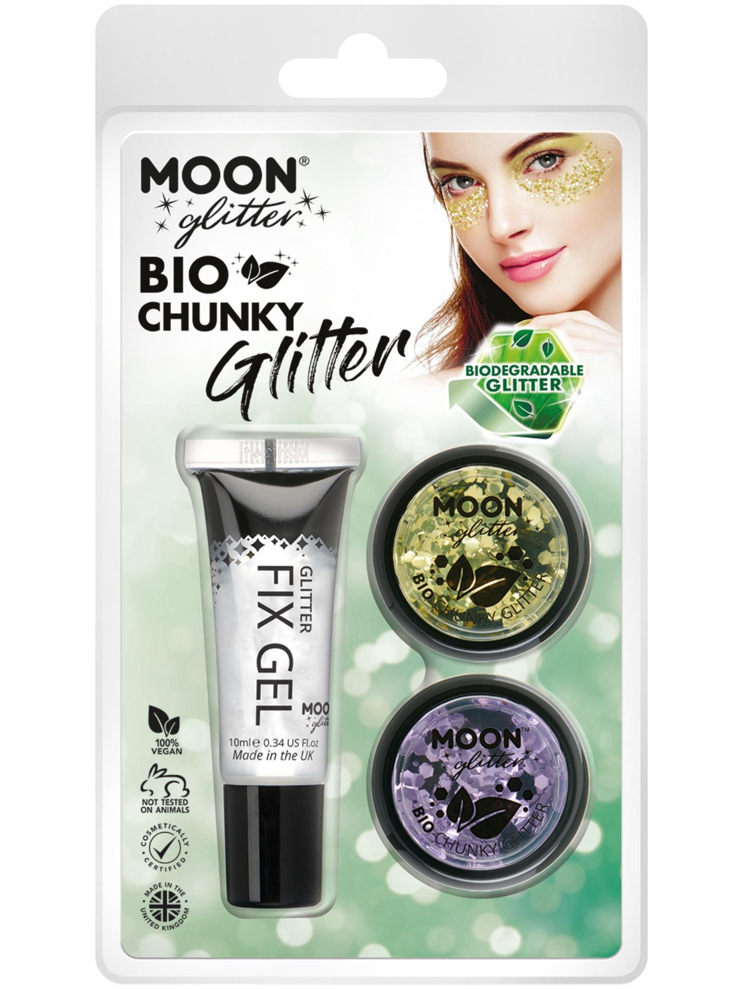 Moon Glitter Bio Chunky Glitter, Wholesale