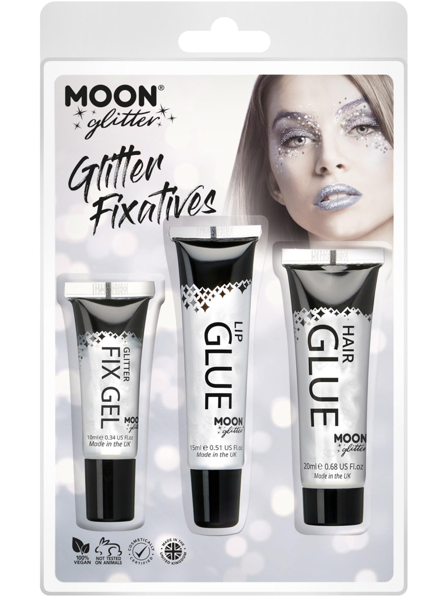 Moon Glitter Fix Gel, Clear Wholesale
