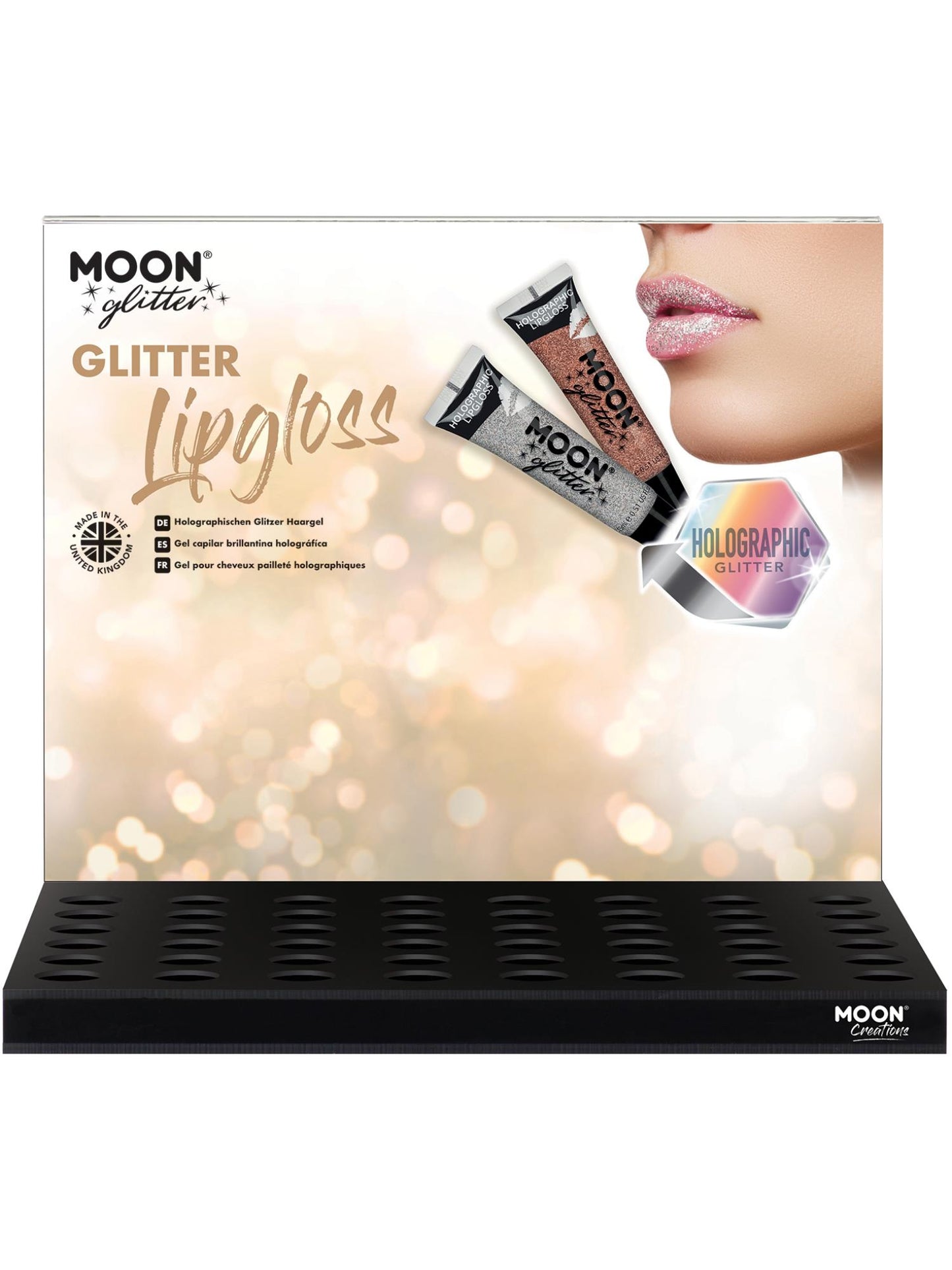 Moon Glitter Holographic Glitter Lipgloss, Wholesale