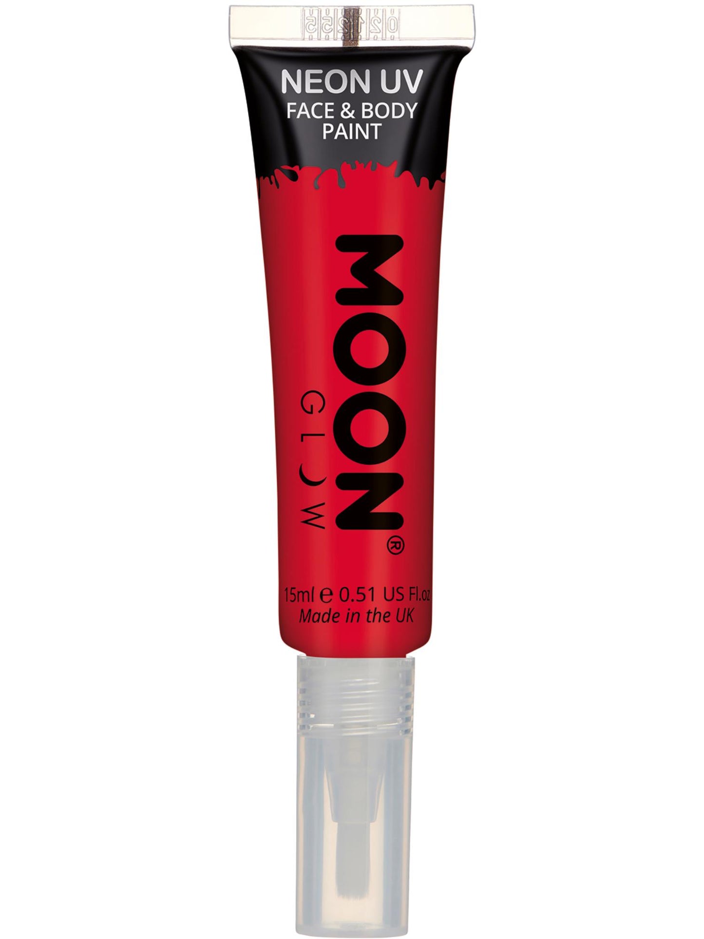 Moon Glow Intense Neon UV Face Paint, Red Wholesale