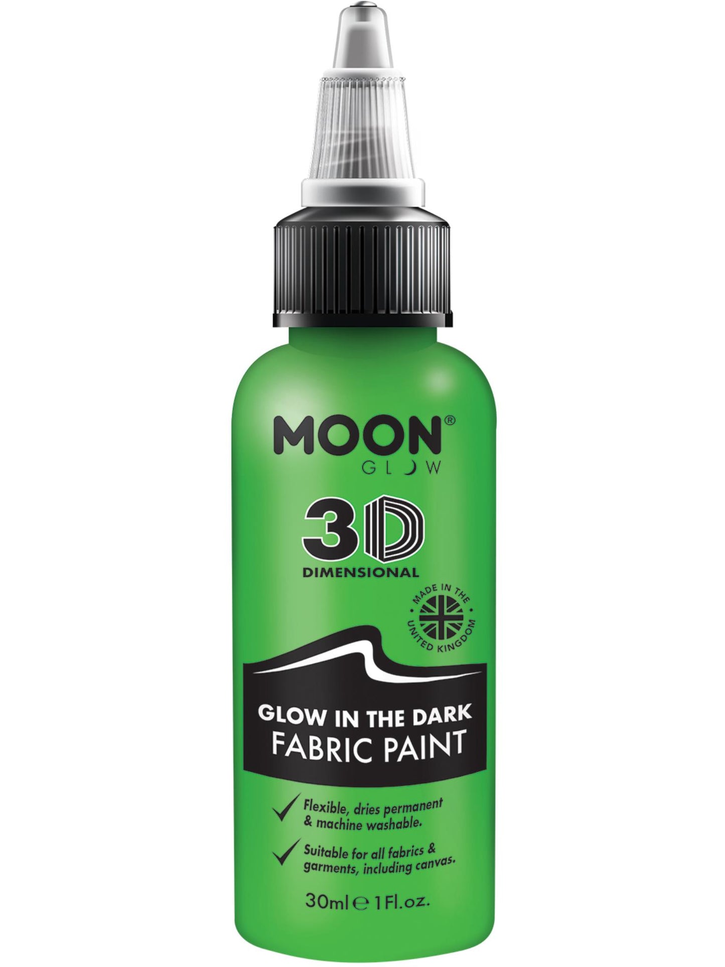 Moon Glow - Glow in the Dark Fabric Paint, Green Wholesale