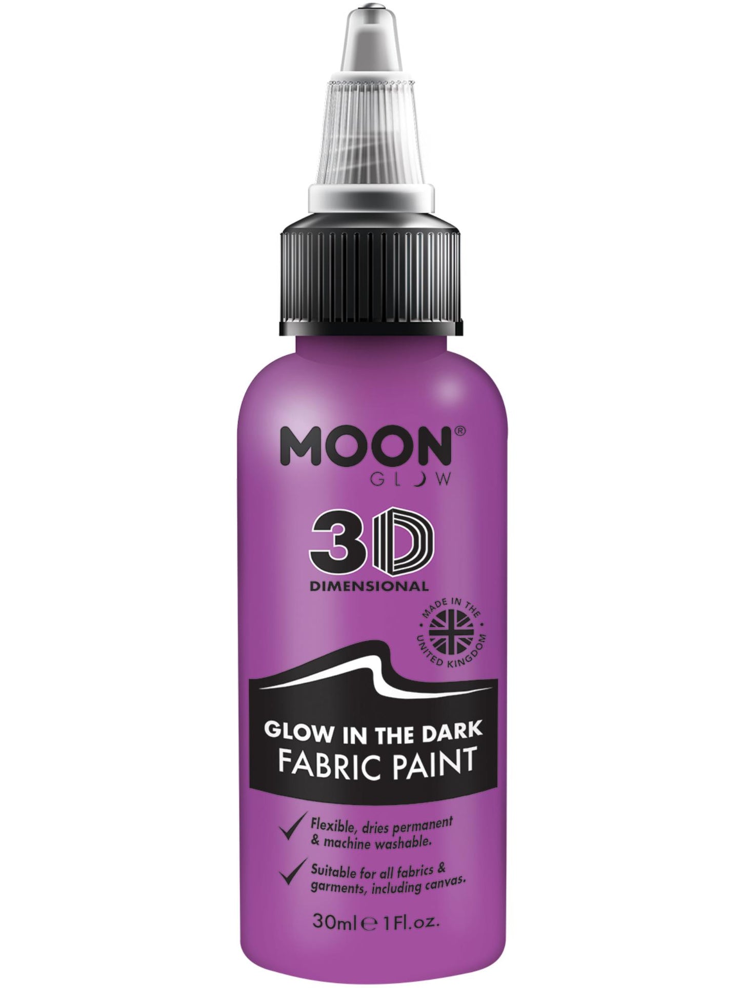 Moon Glow - Glow in the Dark Fabric Paint, Purple Wholesale