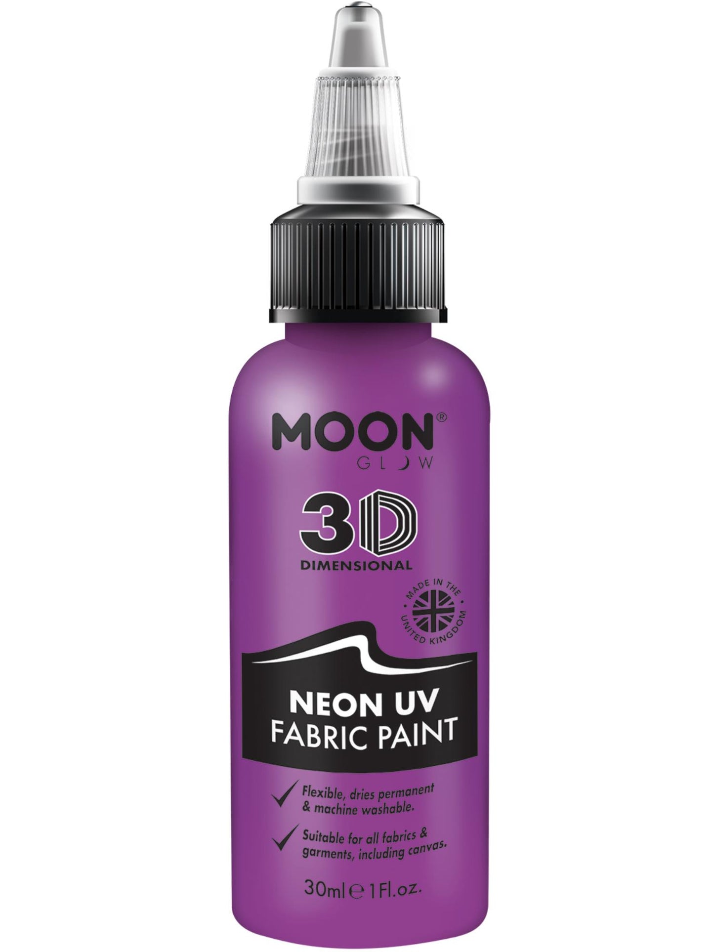 Moon Glow - Neon UV Intense Fabric Paint, Purple Wholesale