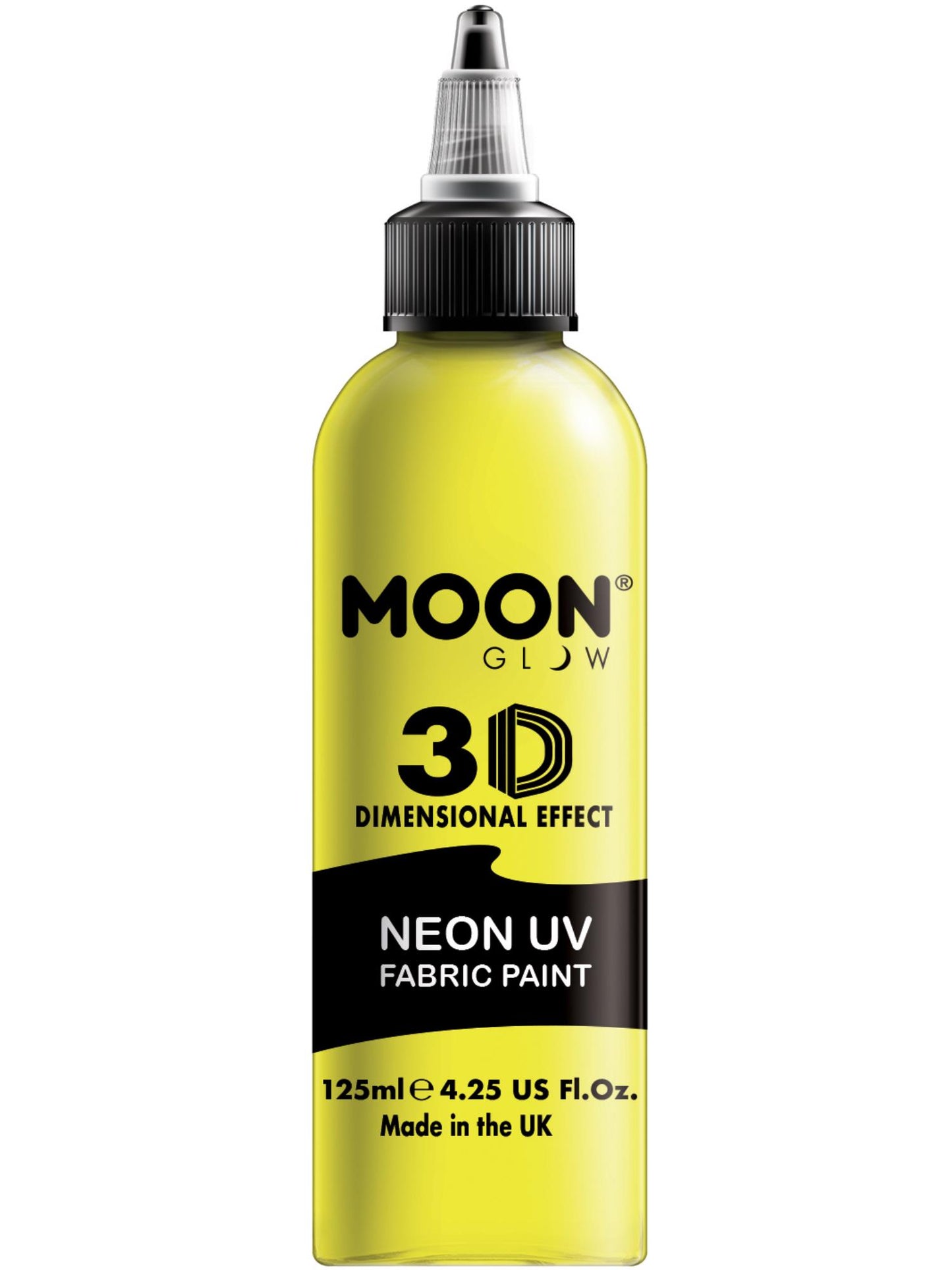 Moon Glow - Neon UV Intense Fabric Paint, Yellow Wholesale