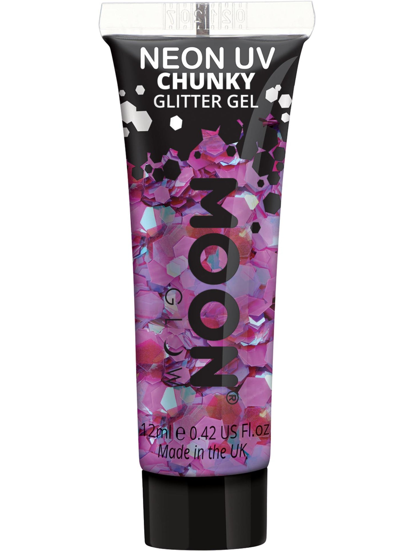Moon Glow - Neon UV Chunky Glitter Gel, Purple Wholesale