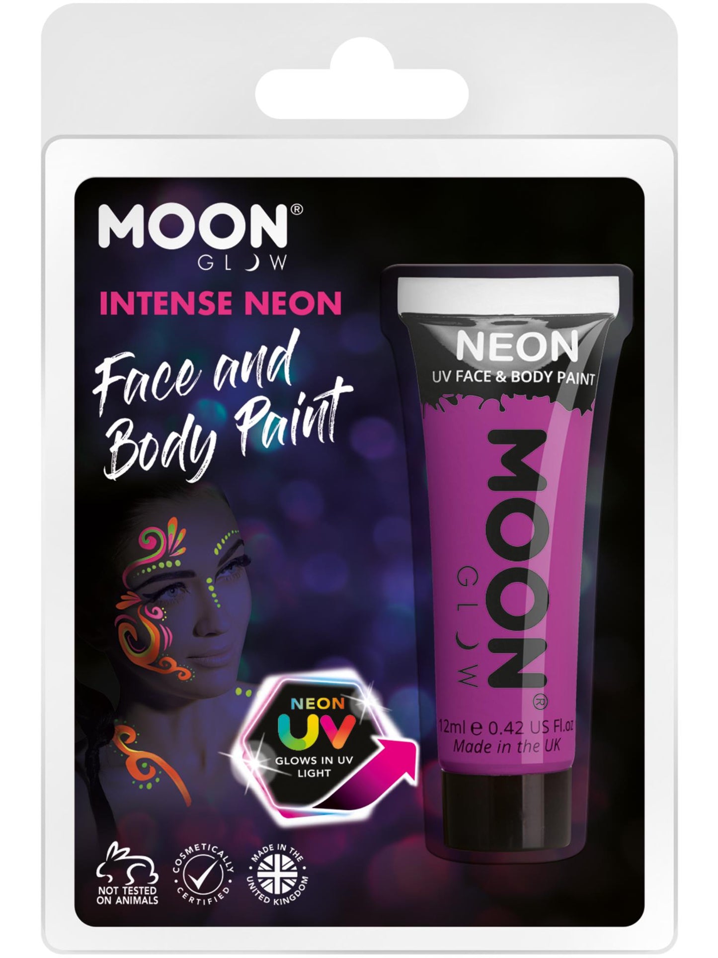 Moon Glow Intense Neon UV Face Paint, Instense Pur Wholesale
