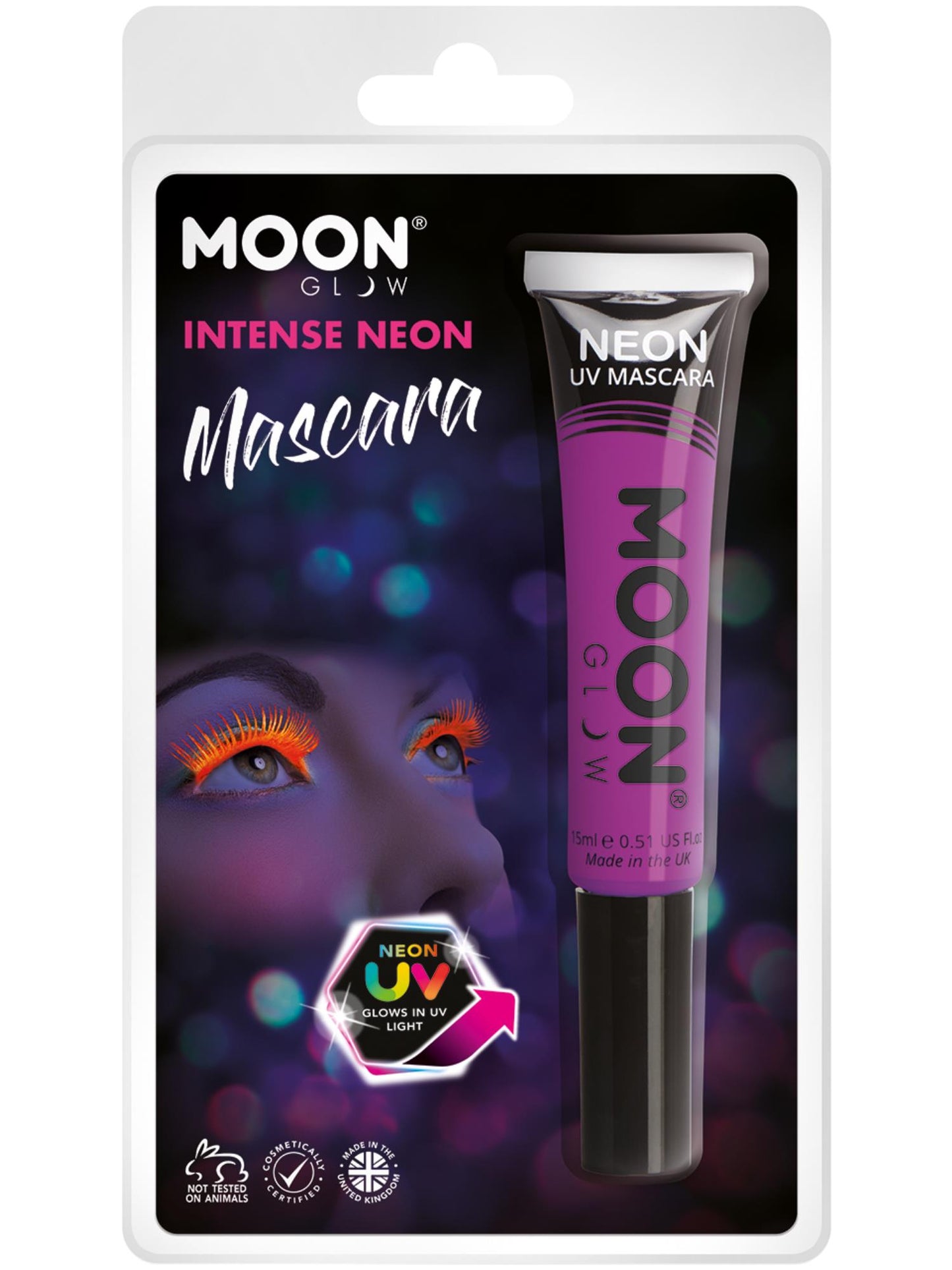 Moon Glow Intense Neon UV Mascara, Intense Purple Wholesale