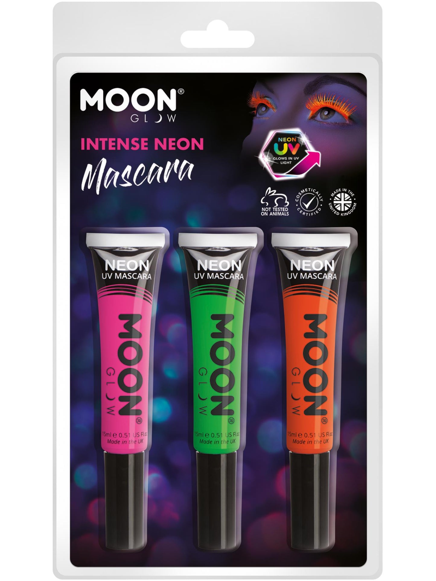 Moon Glow Intense Neon UV Mascara, Wholesale
